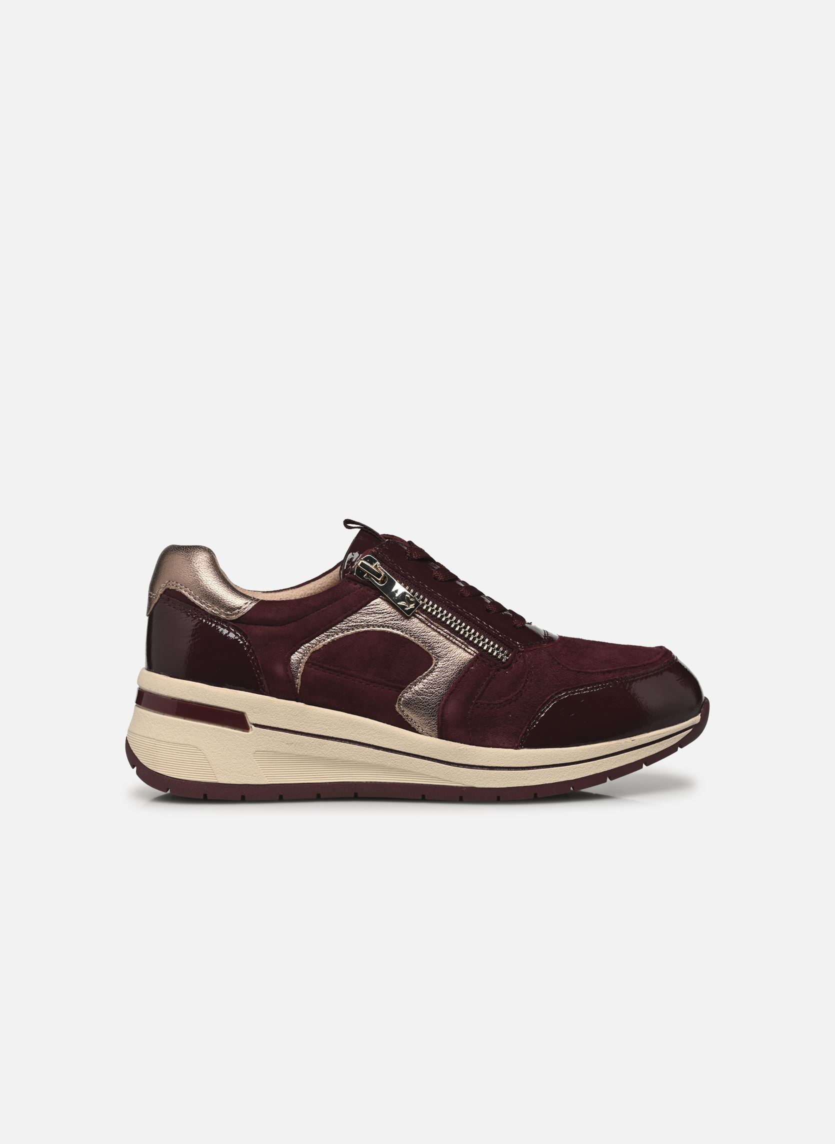 Sleehak sneakers 23300-44 dames bordeaux Caprice Sleehak sneakers 23300-44 dames bordeaux BORDEAUX COMB