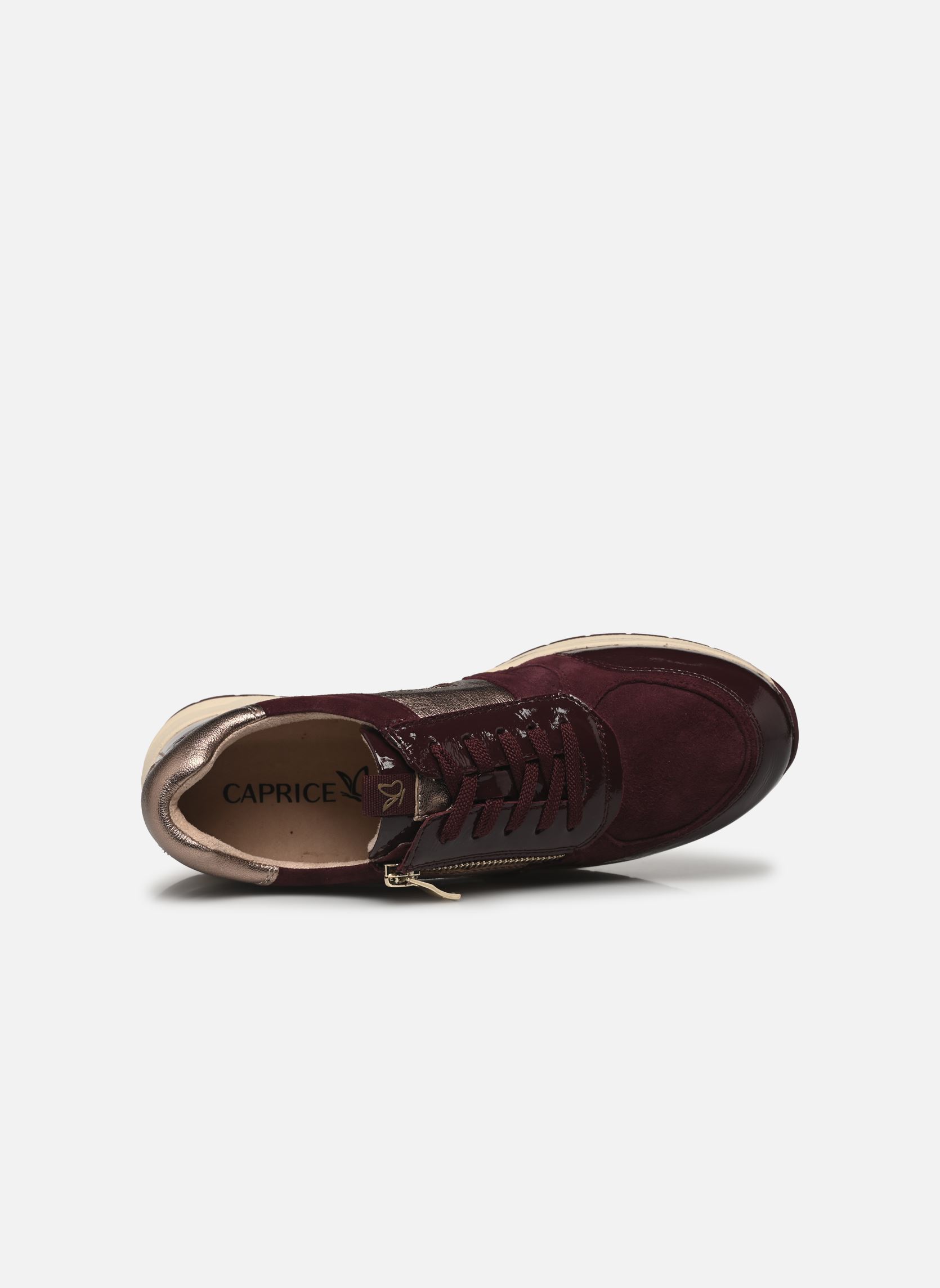 Sleehak sneakers 23300-44 dames bordeaux Caprice Sleehak sneakers 23300-44 dames bordeaux BORDEAUX COMB