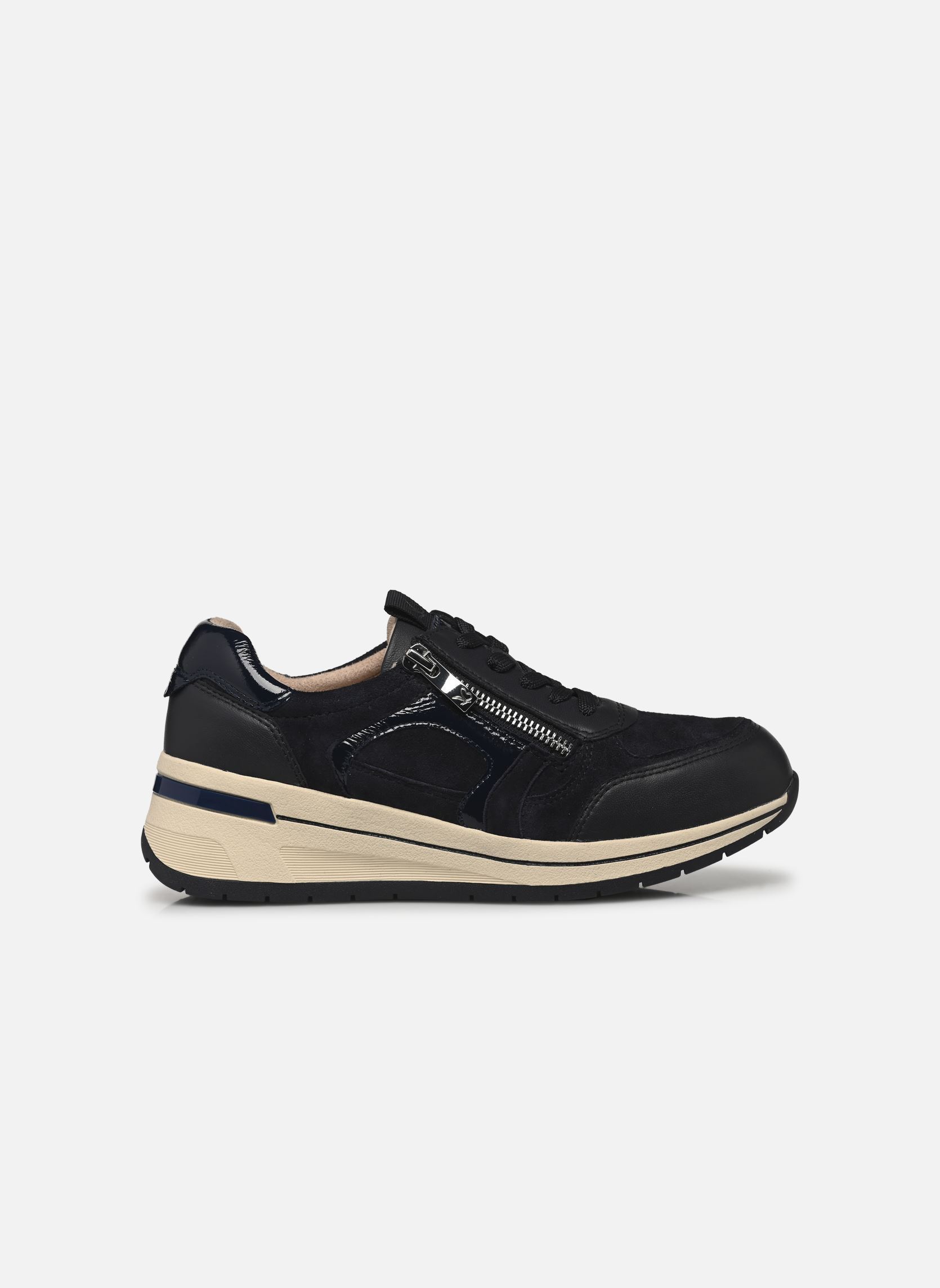 Sneakers con zeppa 23300-44 donna blu Caprice Sneakers con zeppa 23300-44 donna blu OCEAN COMB