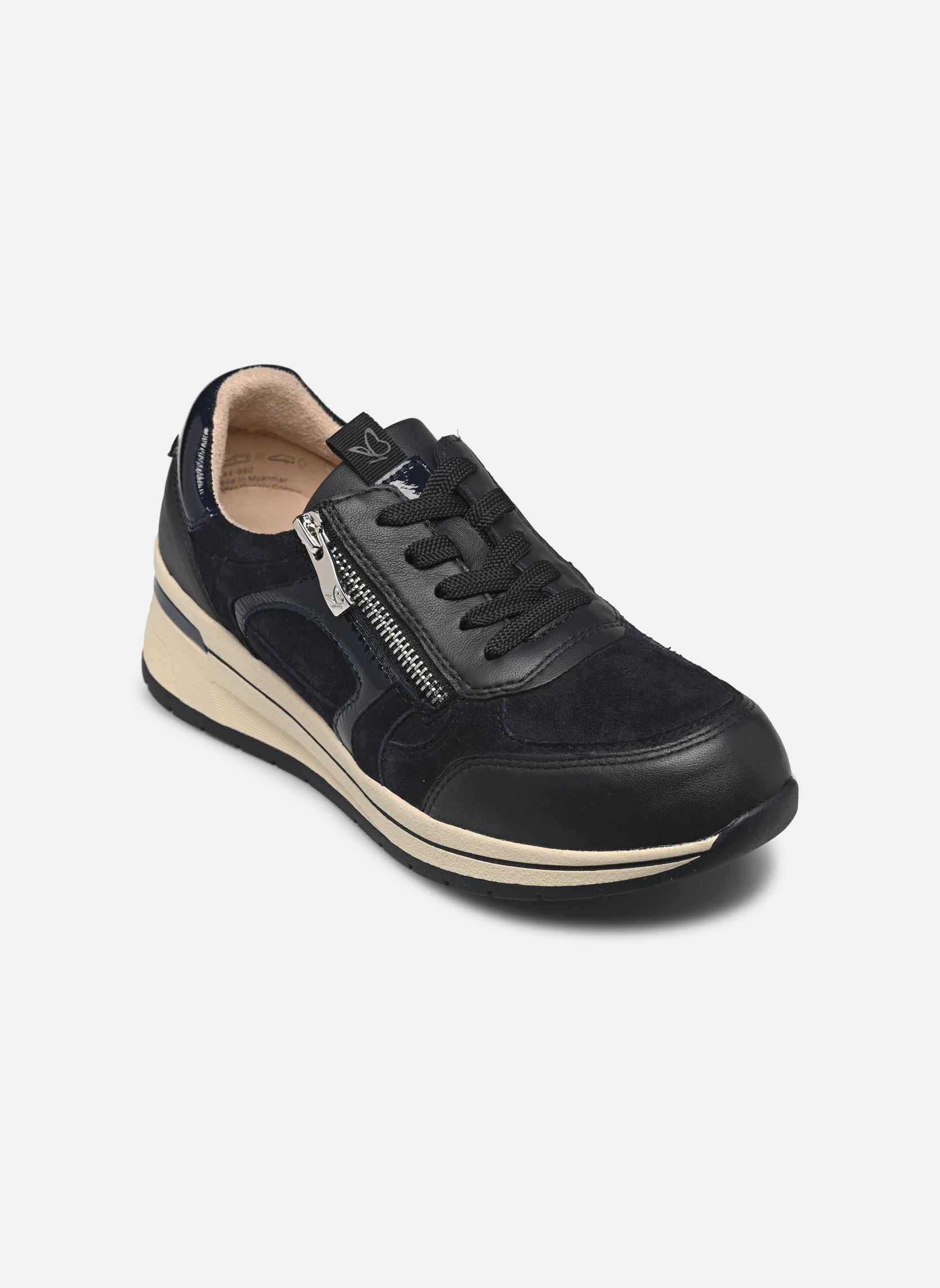 Sneakers con zeppa 23300-44 donna blu Caprice Sneakers con zeppa 23300-44 donna blu OCEAN COMB