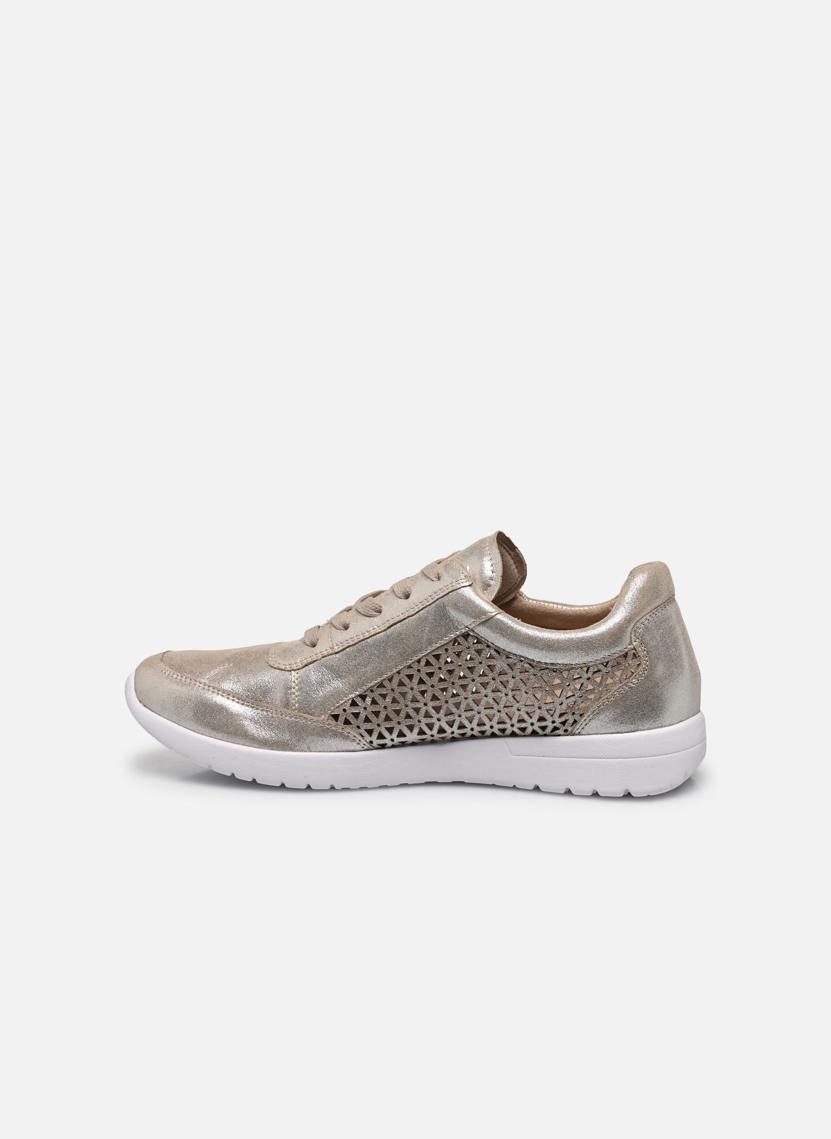 Sneakers basse 23550-42 donna oro e bronzo Caprice Sneakers basse 23550-42 donna oro e bronzo TAUPE METALLIC