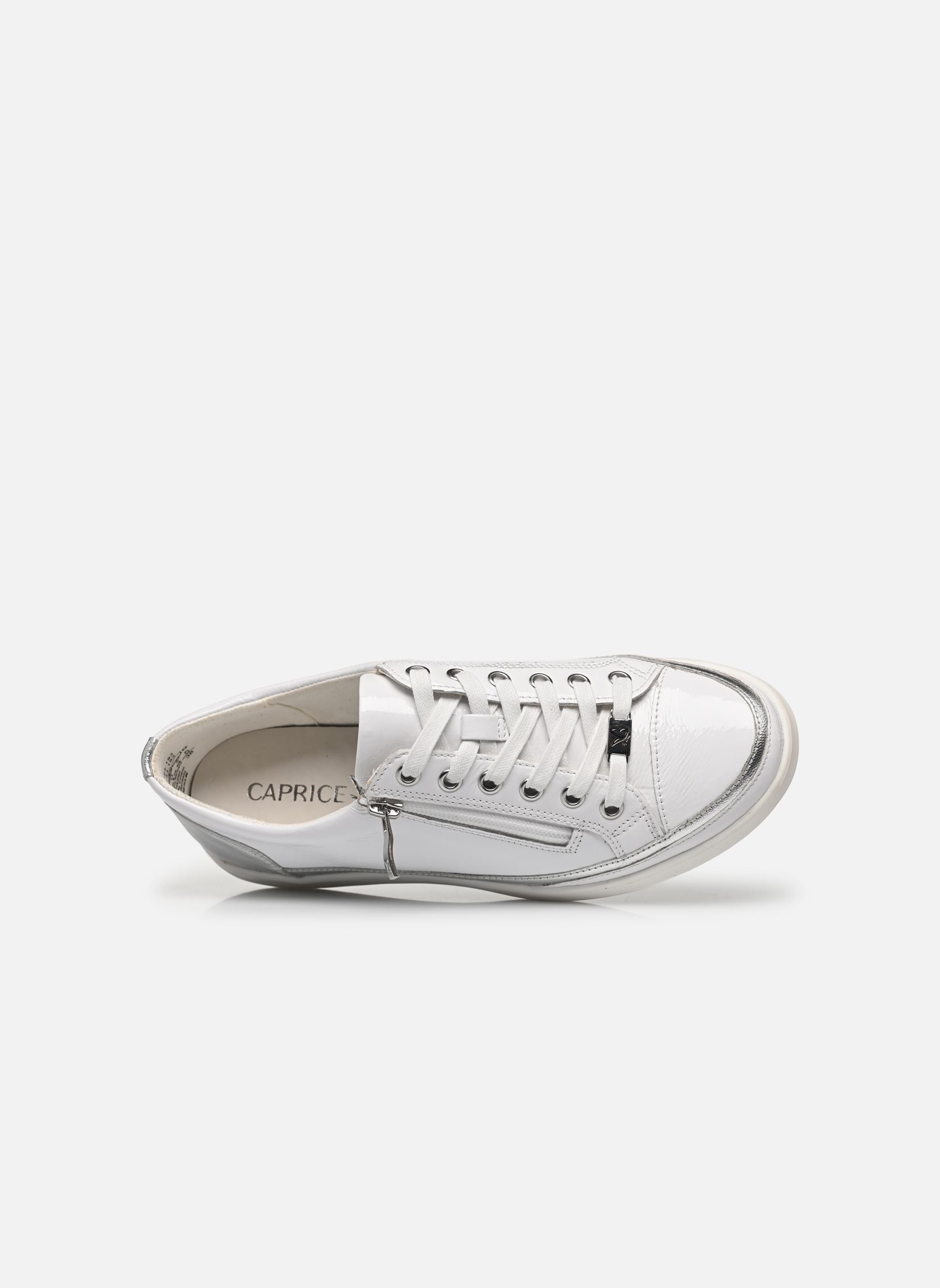 Lage sneakers 23706-44 dames wit Caprice Lage sneakers 23706-44 dames wit WHITE/SILVER