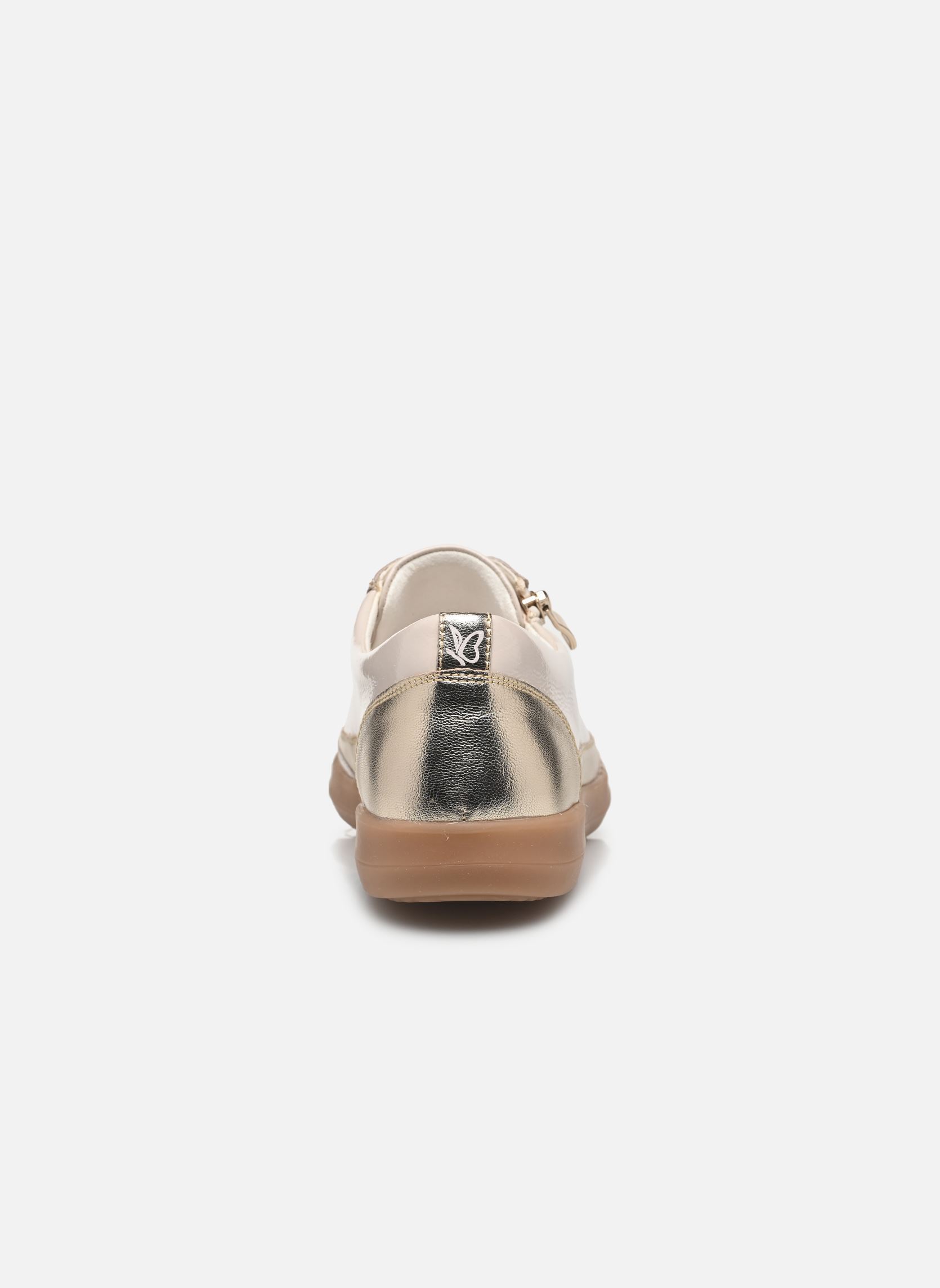 Niedrige Sneaker 23706-44 damen beige Caprice Niedrige Sneaker 23706-44 damen beige CREAM/GOLD