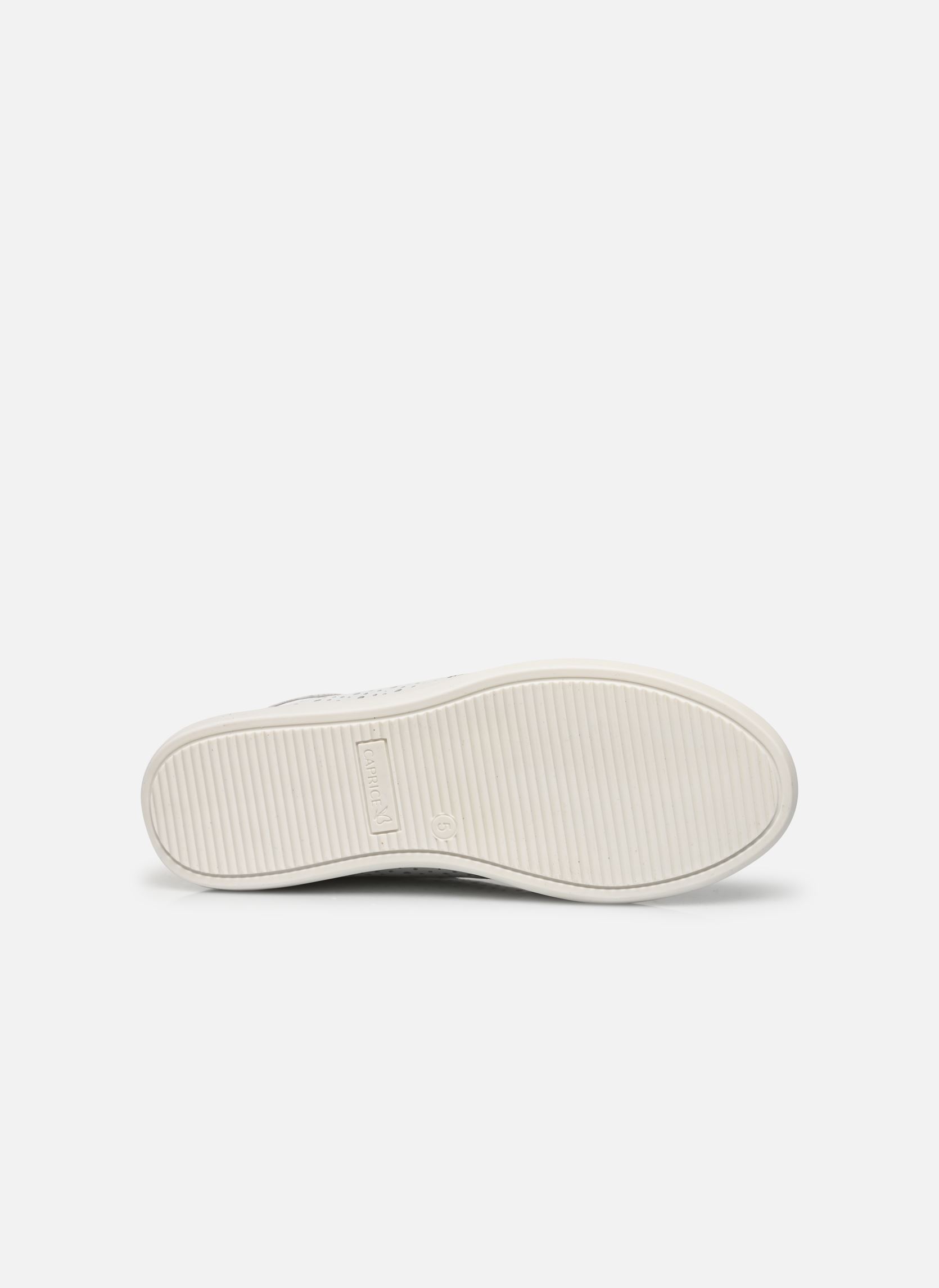 Baskets basses 23708-44 femme blanc Caprice Baskets basses 23708-44 femme blanc WHITE/SILVER