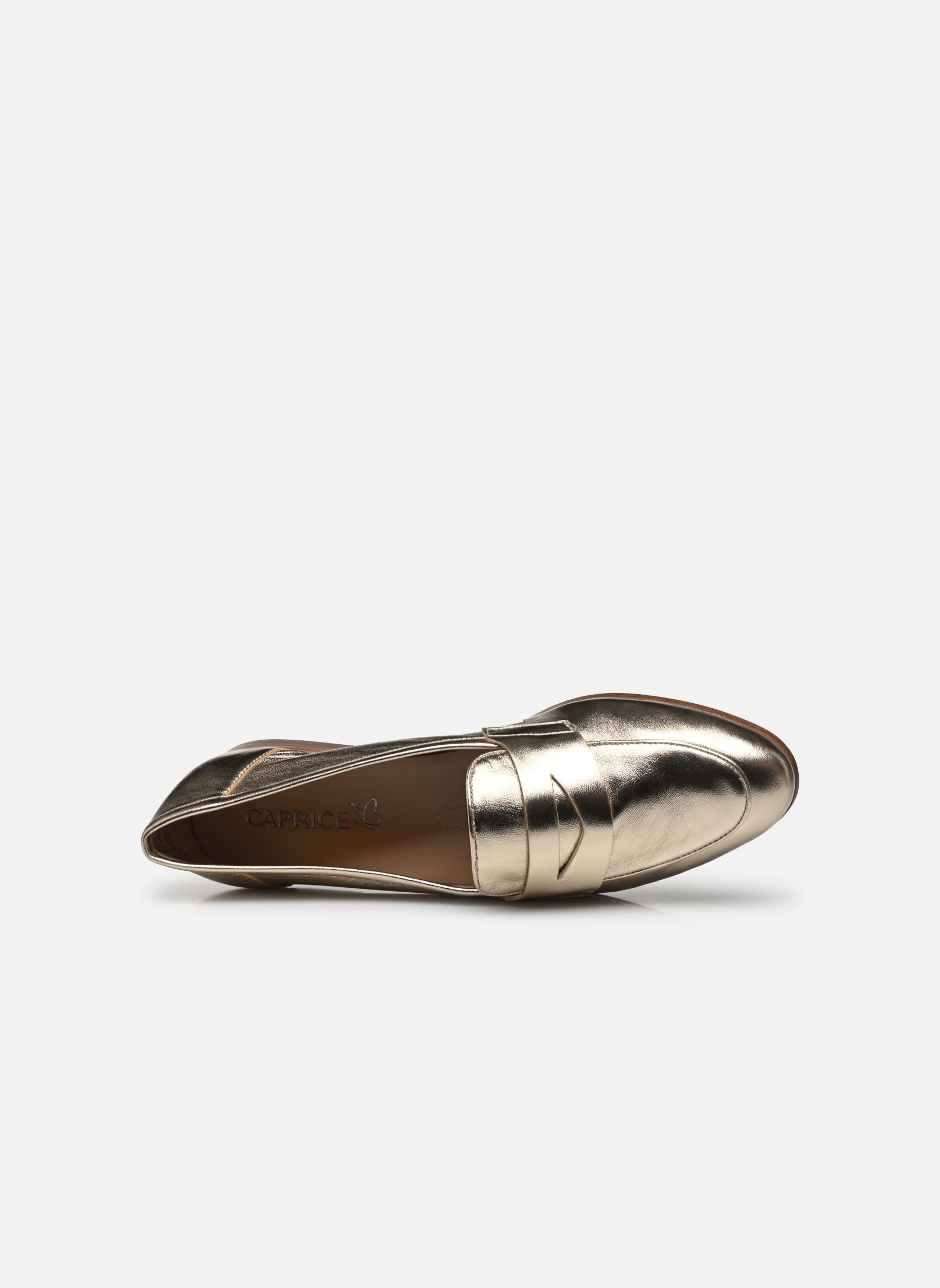 Mocassins 24200-44 femme or et bronze Caprice Mocassins 24200-44 femme or et bronze LT.GOLD METAL.