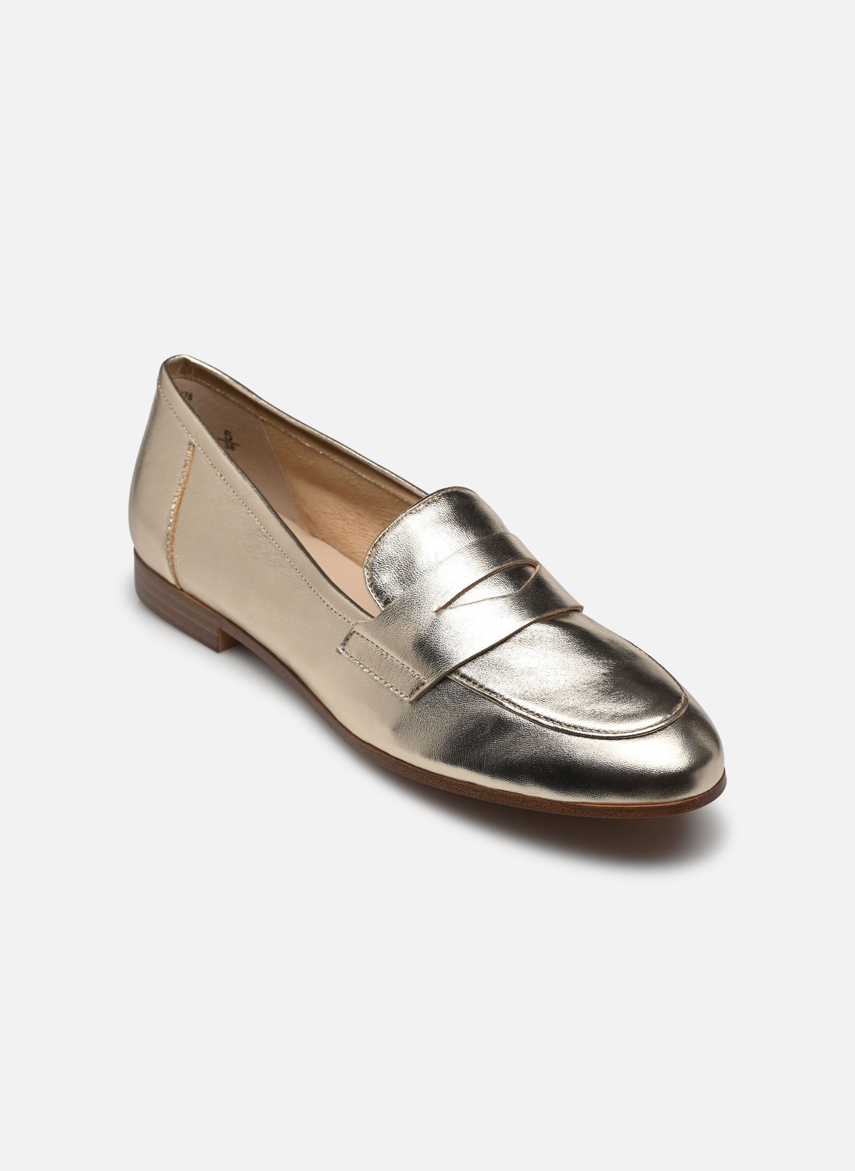 Mocassins 24200-44 femme or et bronze Caprice Mocassins 24200-44 femme or et bronze LT.GOLD METAL.
