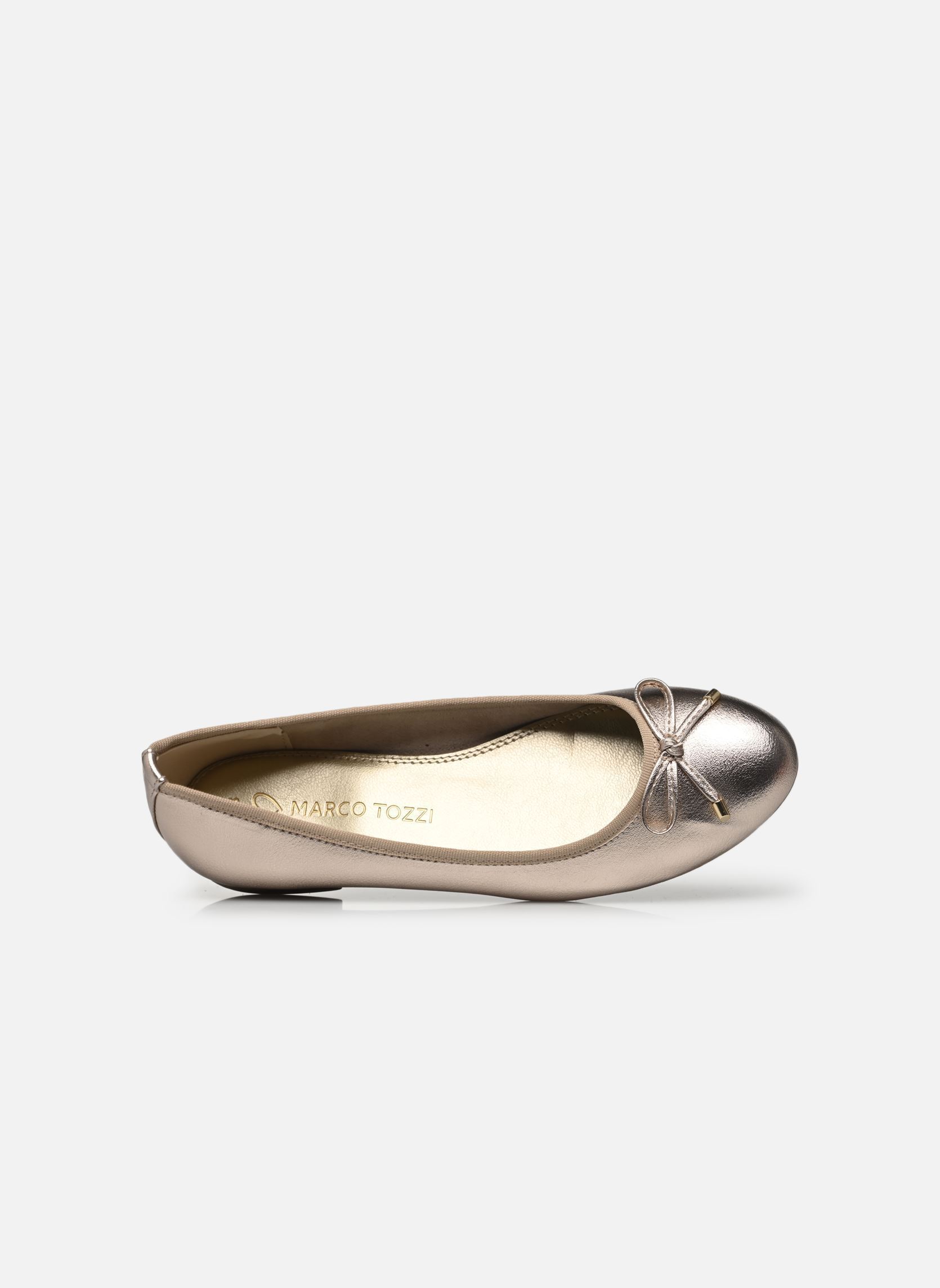 Ballerine classiche 22137-42 N donna oro e bronzo Marco Tozzi Ballerine classiche 22137-42 N donna oro e bronzo PLATINUM