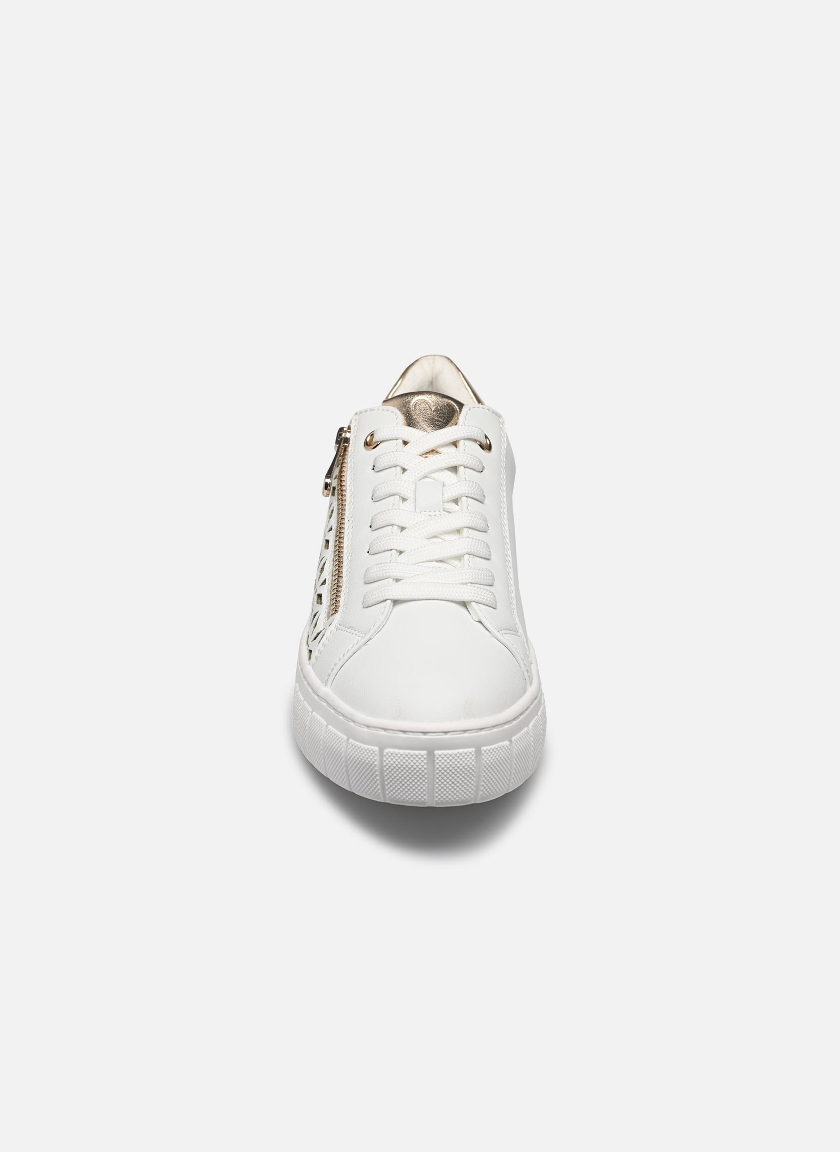 Niedrige Sneaker 23701-42 N damen weiß Marco Tozzi Niedrige Sneaker 23701-42 N damen weiß WHITE COMB