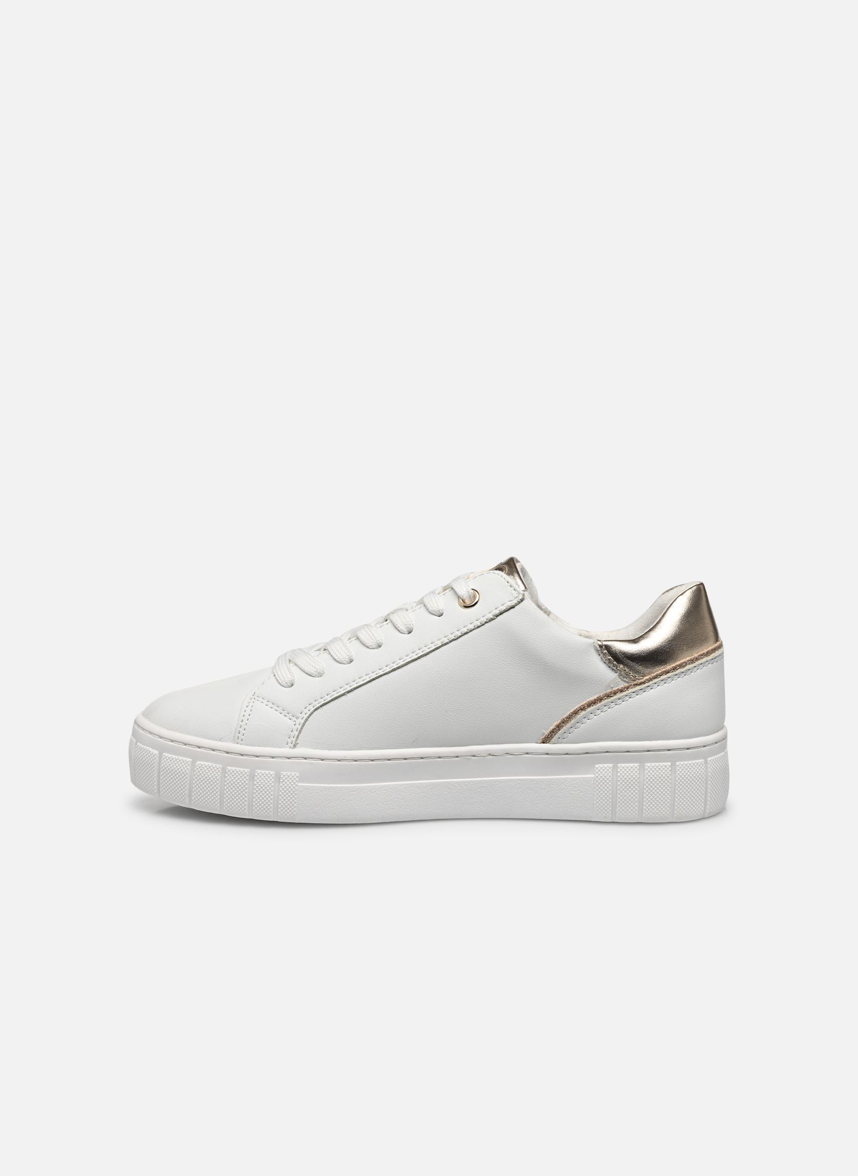 Niedrige Sneaker 23701-42 N damen weiß Marco Tozzi Niedrige Sneaker 23701-42 N damen weiß WHITE COMB