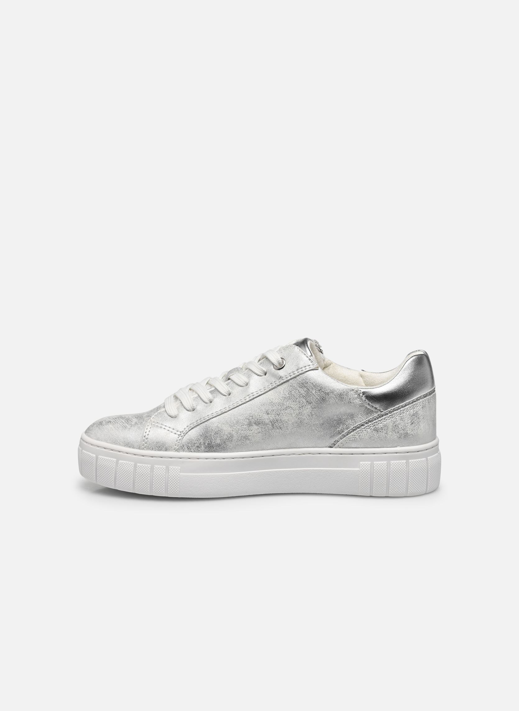 Baskets basses 23701-42 N femme argent Marco Tozzi Baskets basses 23701-42 N femme argent LT. GREY COMB