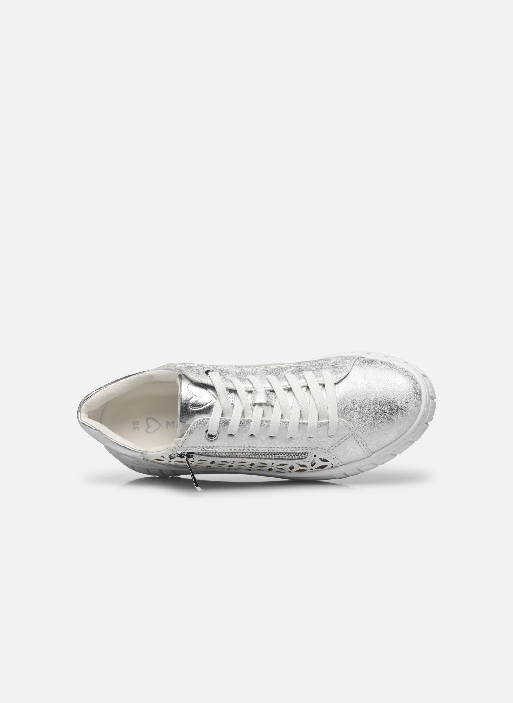 Baskets basses 23701-42 N femme argent Marco Tozzi Baskets basses 23701-42 N femme argent LT. GREY COMB