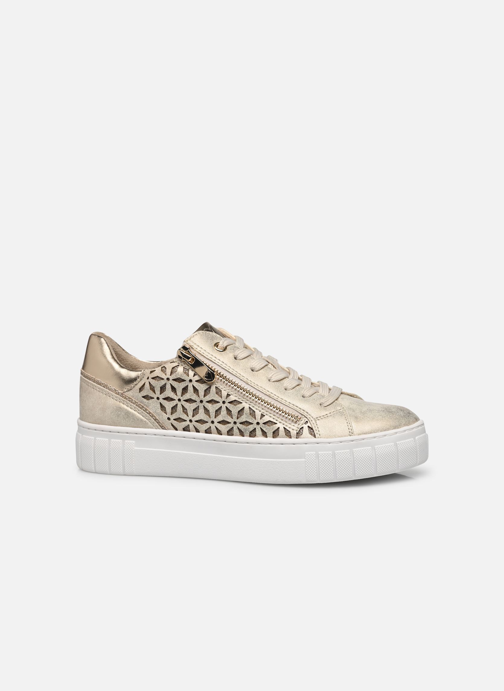 Baskets basses 23701-42 N femme or et bronze Marco Tozzi Baskets basses 23701-42 N femme or et bronze DUNE MET.COMB
