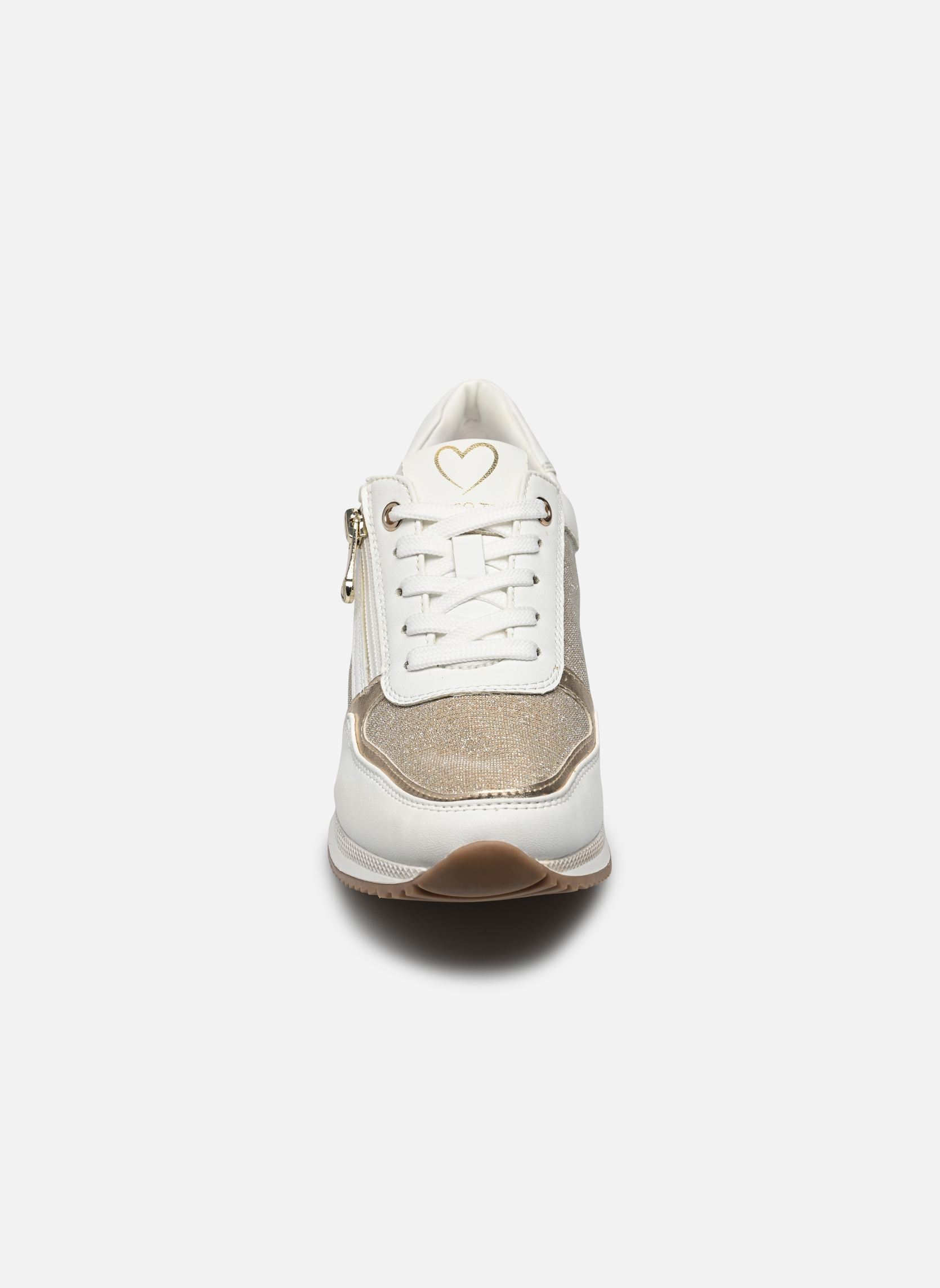 Sneakers basse 23713-41 N donna bianco Marco Tozzi Sneakers basse 23713-41 N donna bianco WHITE/GOLD