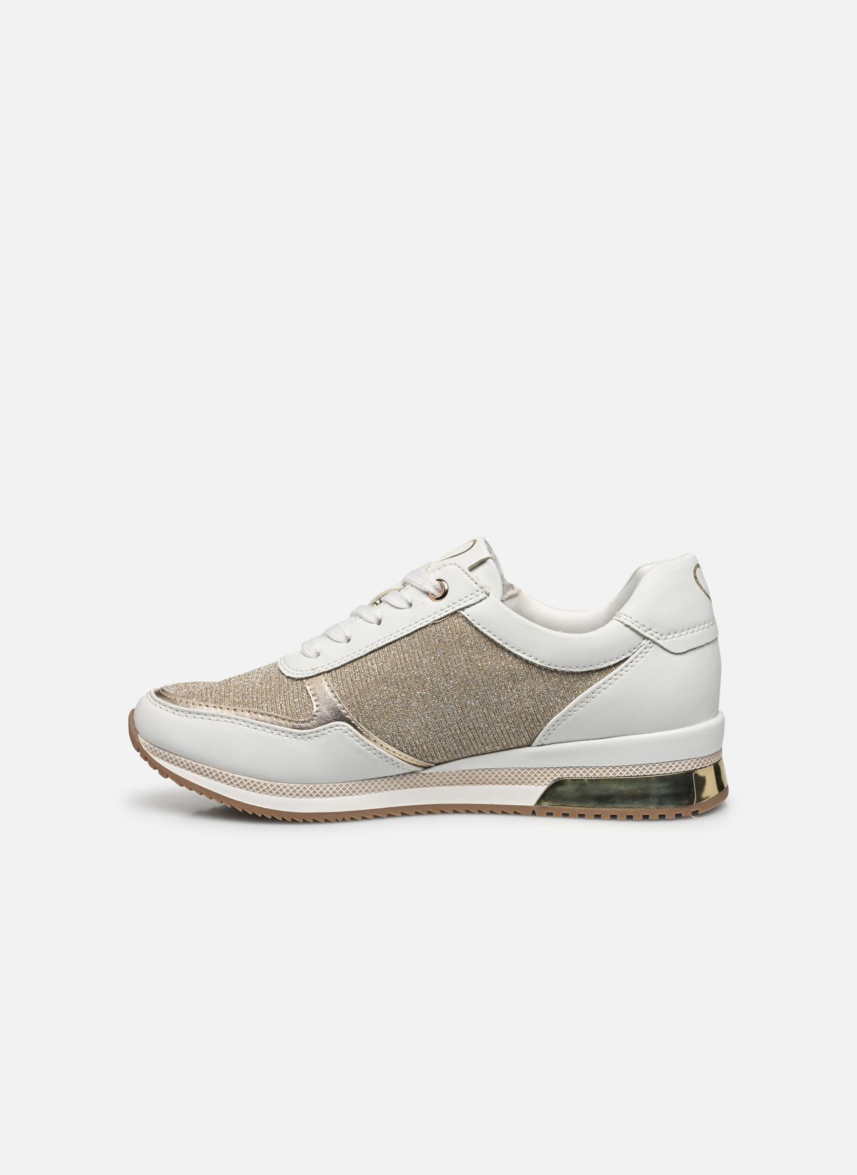 Sneakers basse 23713-41 N donna bianco Marco Tozzi Sneakers basse 23713-41 N donna bianco WHITE/GOLD