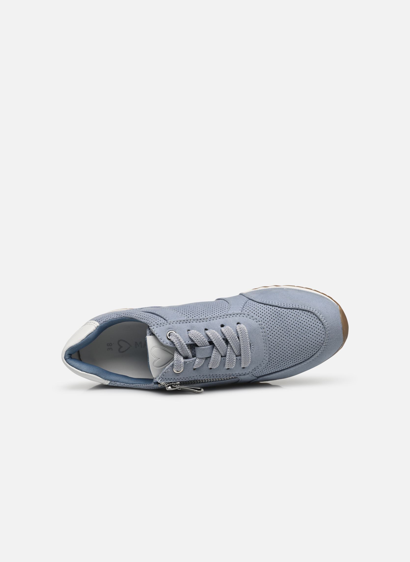 Niedrige Sneaker 23781-41 N damen blau Marco Tozzi Niedrige Sneaker 23781-41 N damen blau POLAR COMB