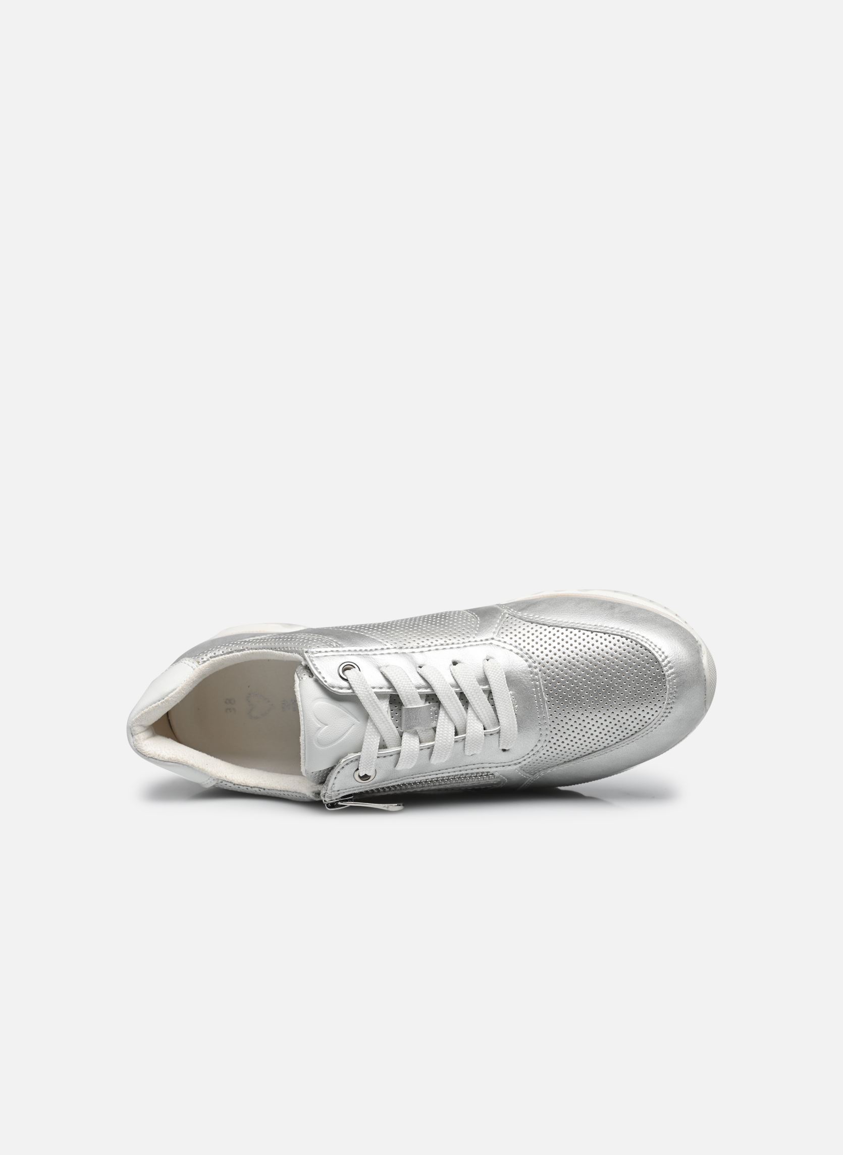 Sneakers basse 23782-41 N donna argento Marco Tozzi Sneakers basse 23782-41 N donna argento LT.GREY MET.C.