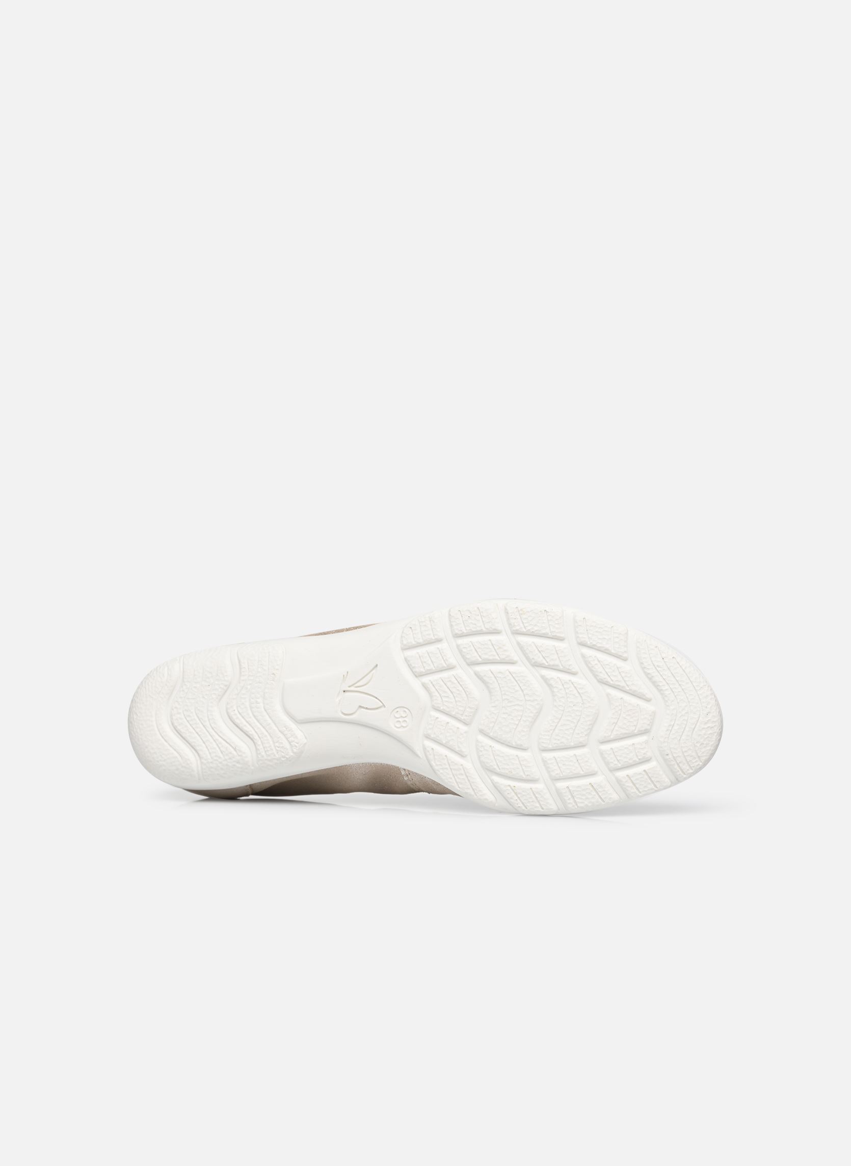 Ballerines classiques 22150-42 N femme or et bronze Caprice Ballerines classiques 22150-42 N femme or et bronze TAUPE METALLIC