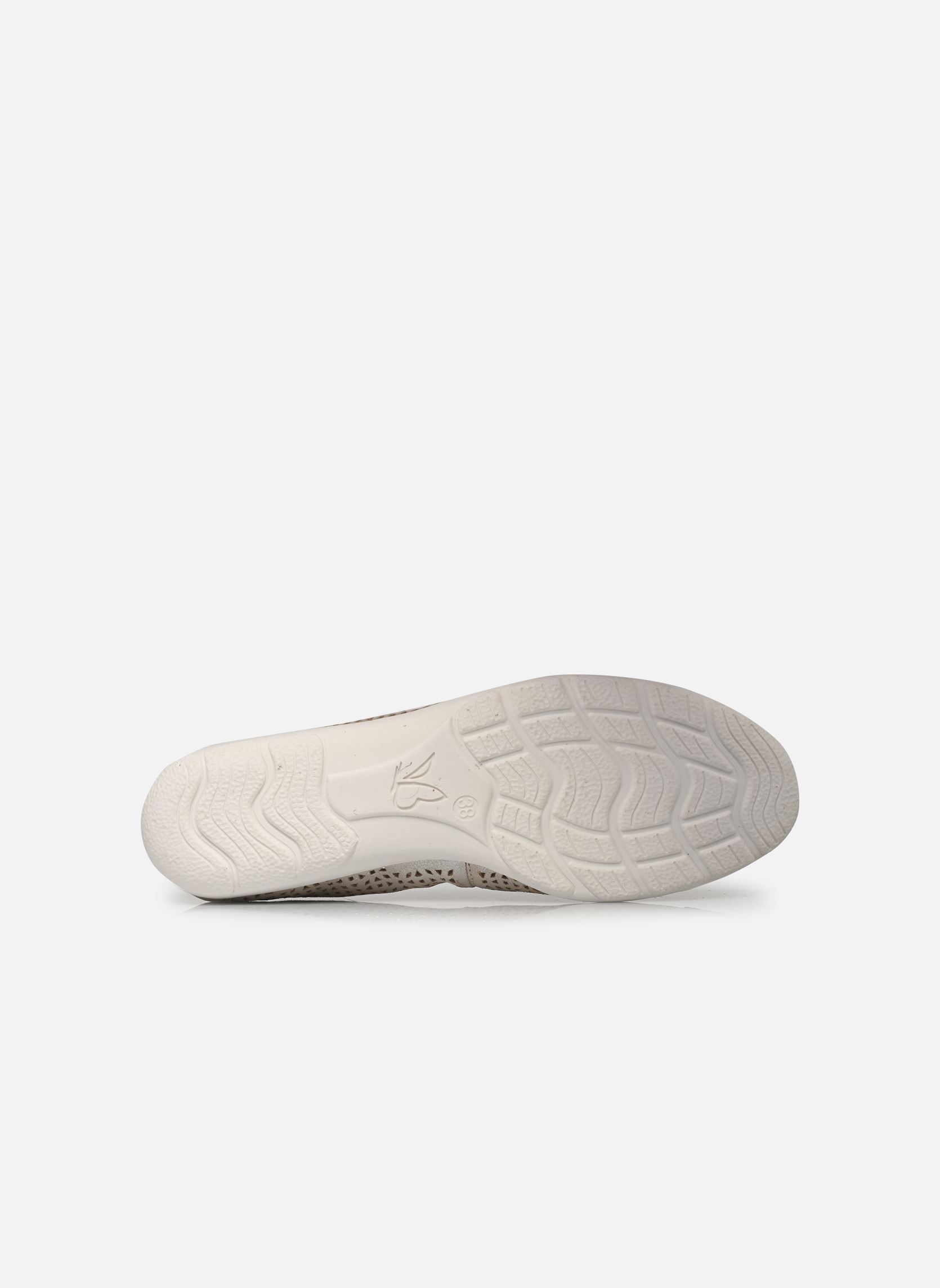 Ballerines classiques 22151-42 N femme or et bronze Caprice Ballerines classiques 22151-42 N femme or et bronze TAUPE METALLIC