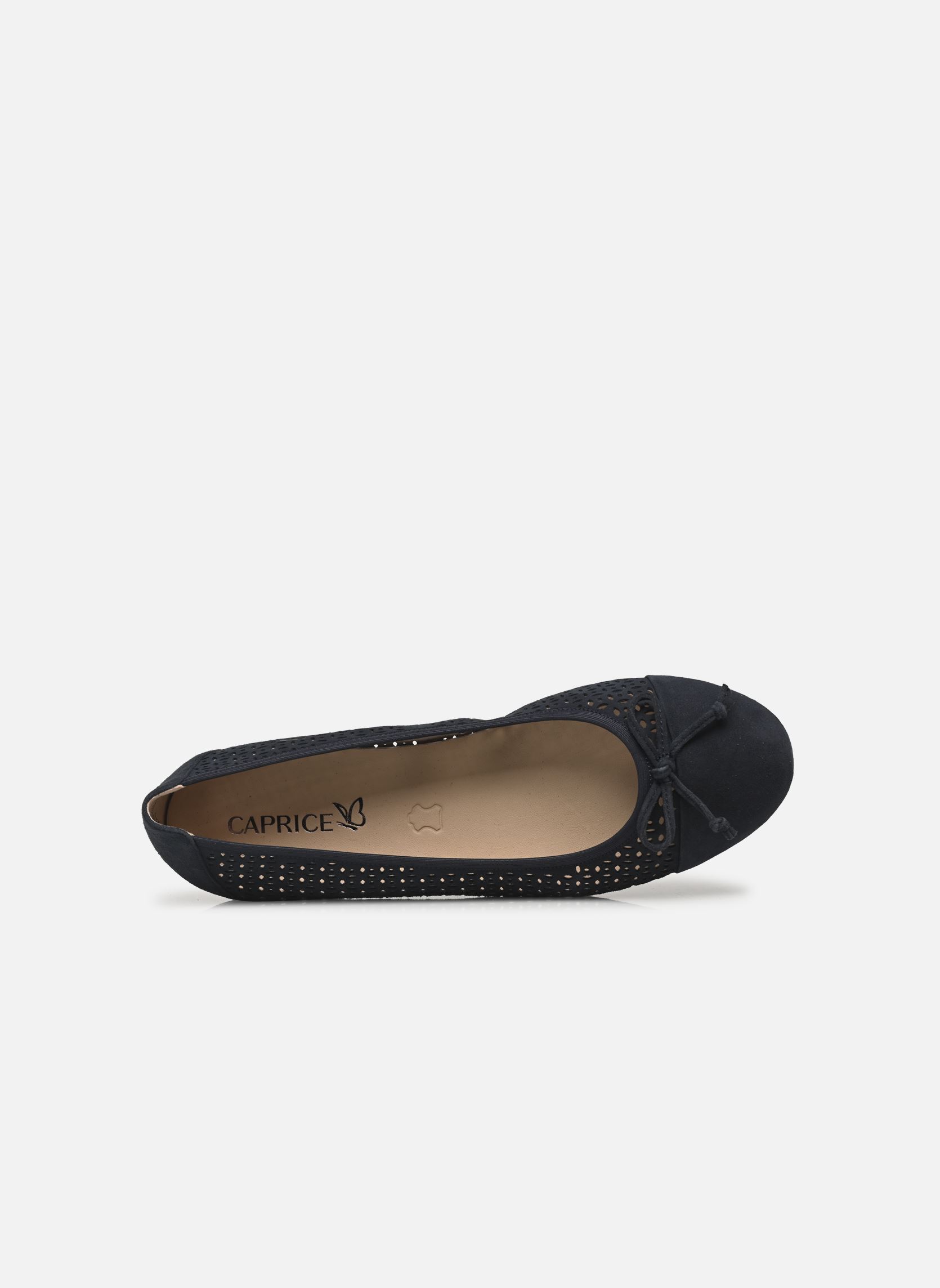 Klassische Ballerinas 22185-42 N damen blau Caprice Klassische Ballerinas 22185-42 N damen blau OCEAN SUEDE