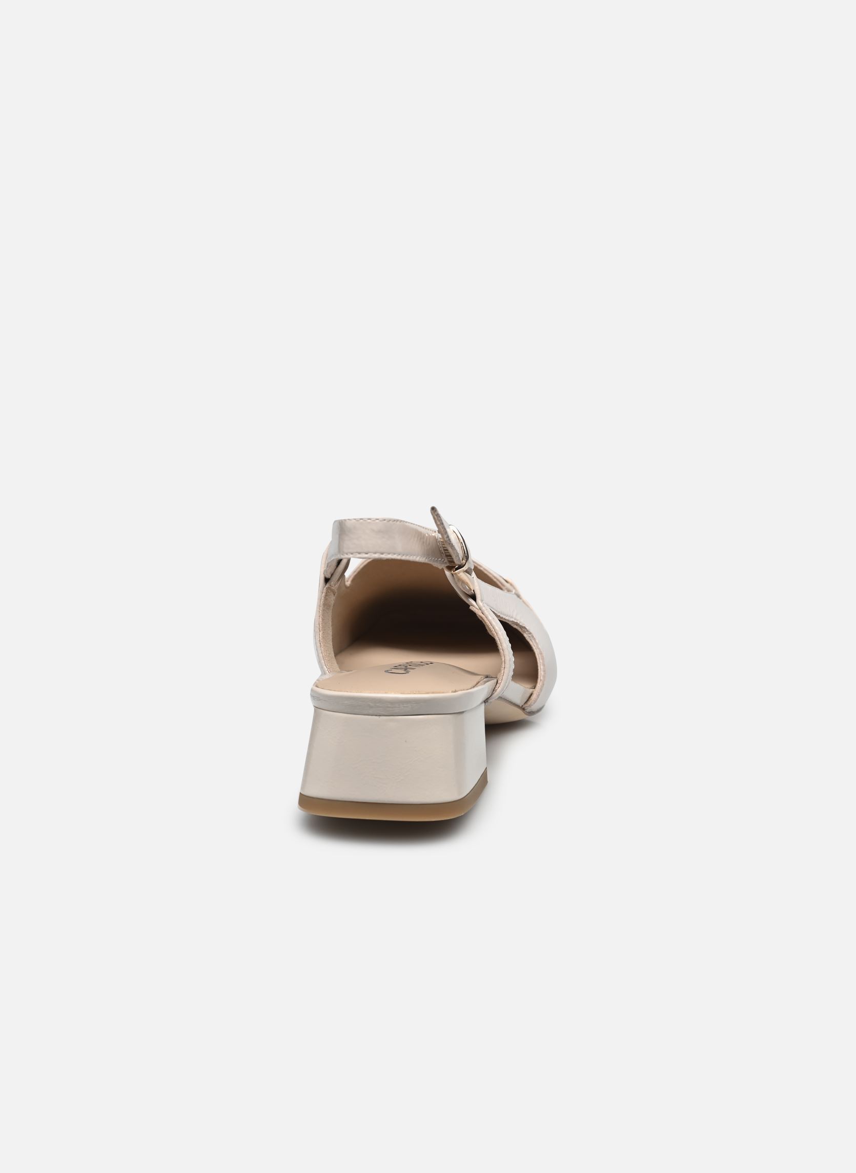 Slingback pumps 29501-44 N dames beige Caprice Slingback pumps 29501-44 N dames beige SNOW NAPLAK