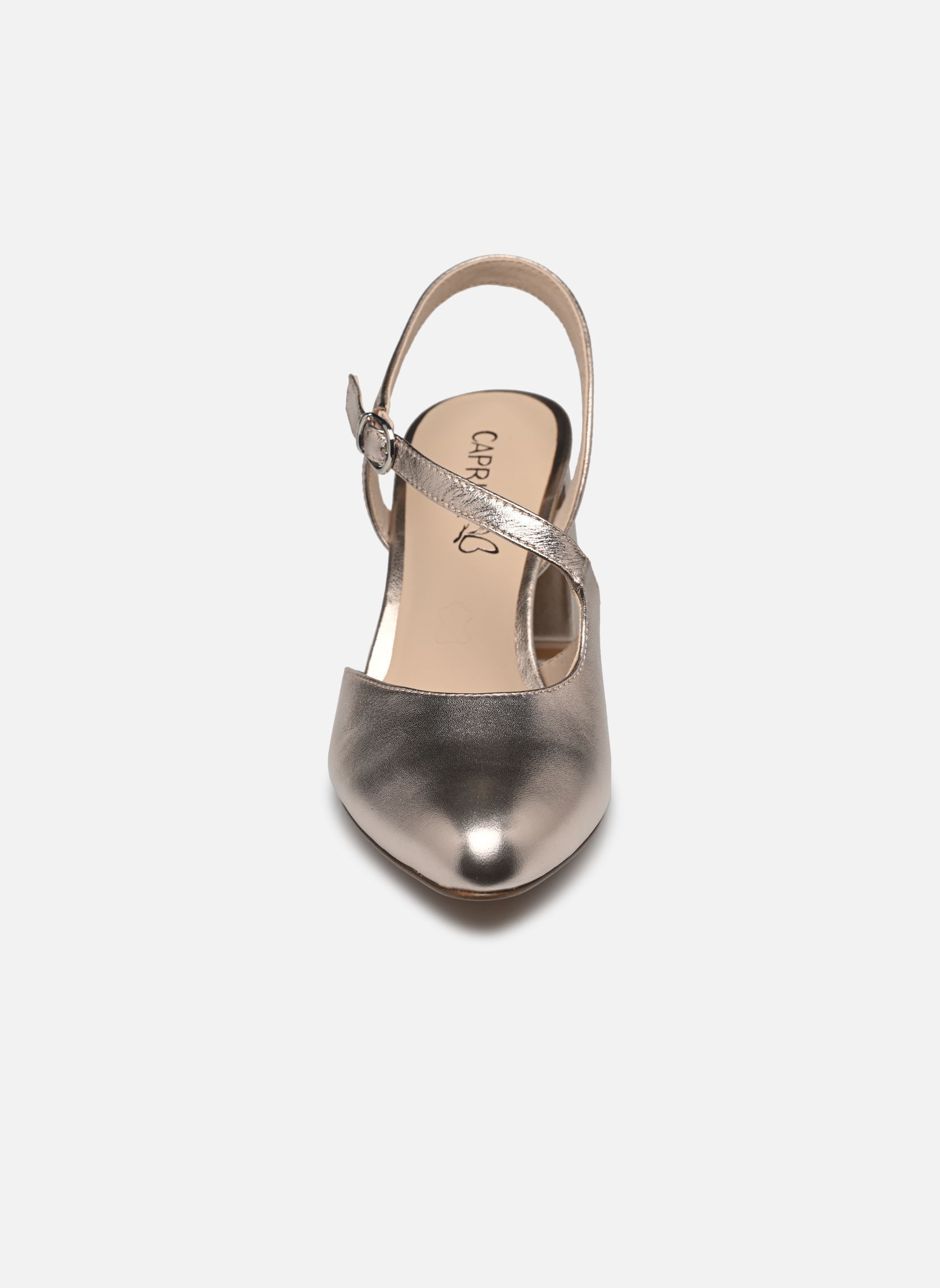 Escarpins à brides 29600-44 N femme or et bronze Caprice Escarpins à brides 29600-44 N femme or et bronze TAUPE METALLIC