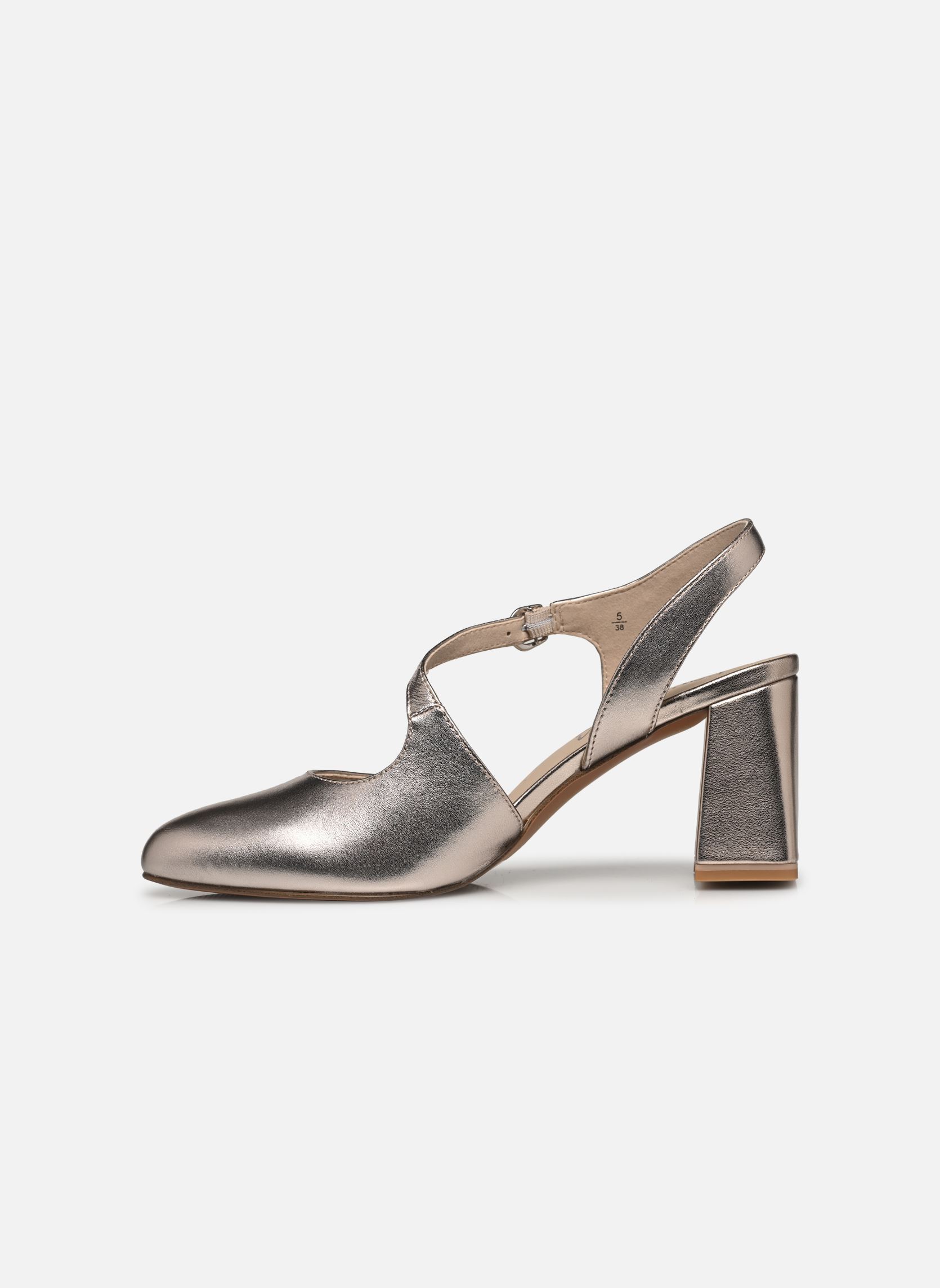 Escarpins à brides 29600-44 N femme or et bronze Caprice Escarpins à brides 29600-44 N femme or et bronze TAUPE METALLIC