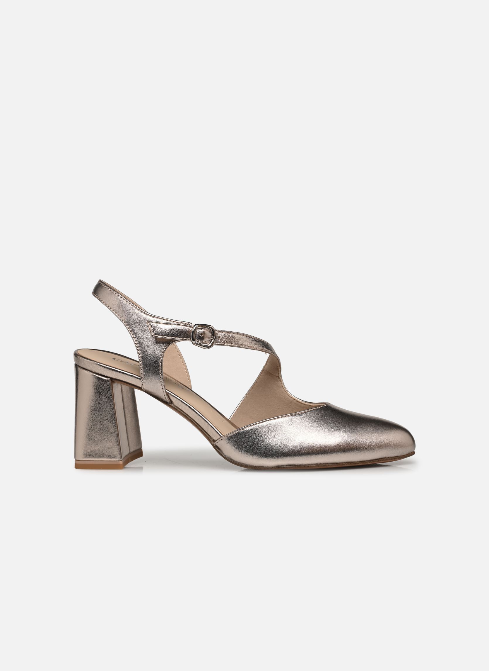 Escarpins à brides 29600-44 N femme or et bronze Caprice Escarpins à brides 29600-44 N femme or et bronze TAUPE METALLIC