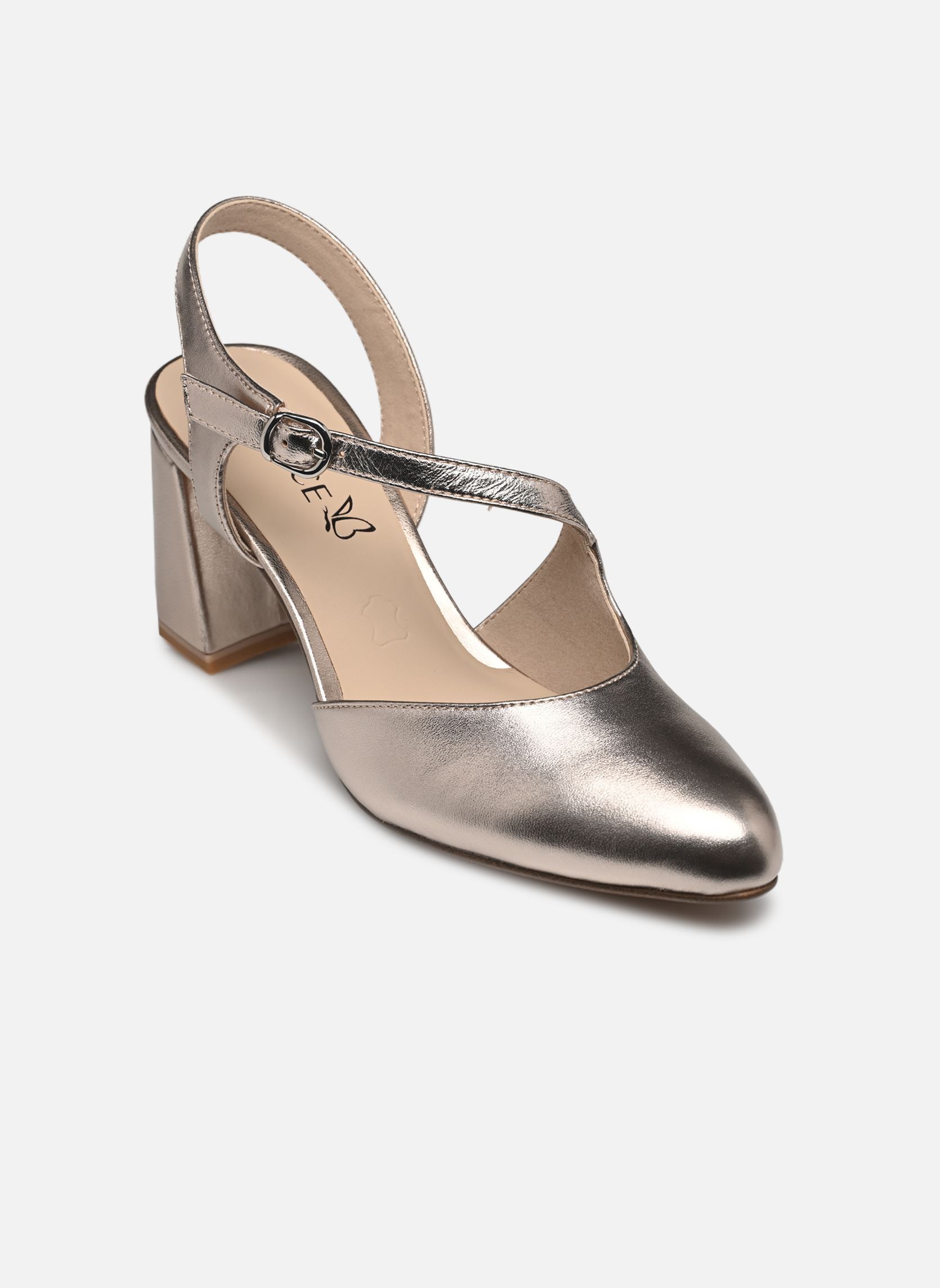 Escarpins à brides 29600-44 N femme or et bronze Caprice Escarpins à brides 29600-44 N femme or et bronze TAUPE METALLIC
