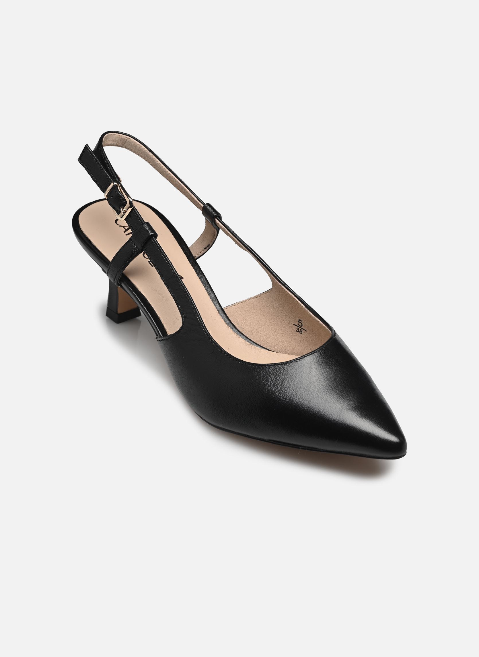 Escarpins à brides 29601-44 N femme noir Caprice Escarpins à brides 29601-44 N femme noir BLACK NAPPA