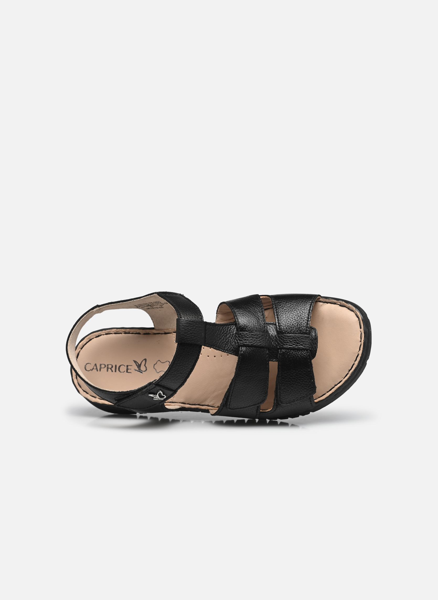 Sandales compensées et plateformes 28102-44 N femme noir Caprice Sandales compensées et plateformes 28102-44 N femme noir BLACK NAPPA
