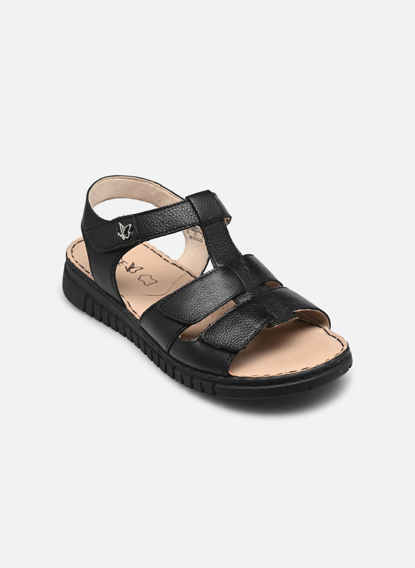 Sandales compensées et plateformes 28102-44 N femme noir Caprice Sandales compensées et plateformes 28102-44 N femme noir BLACK NAPPA