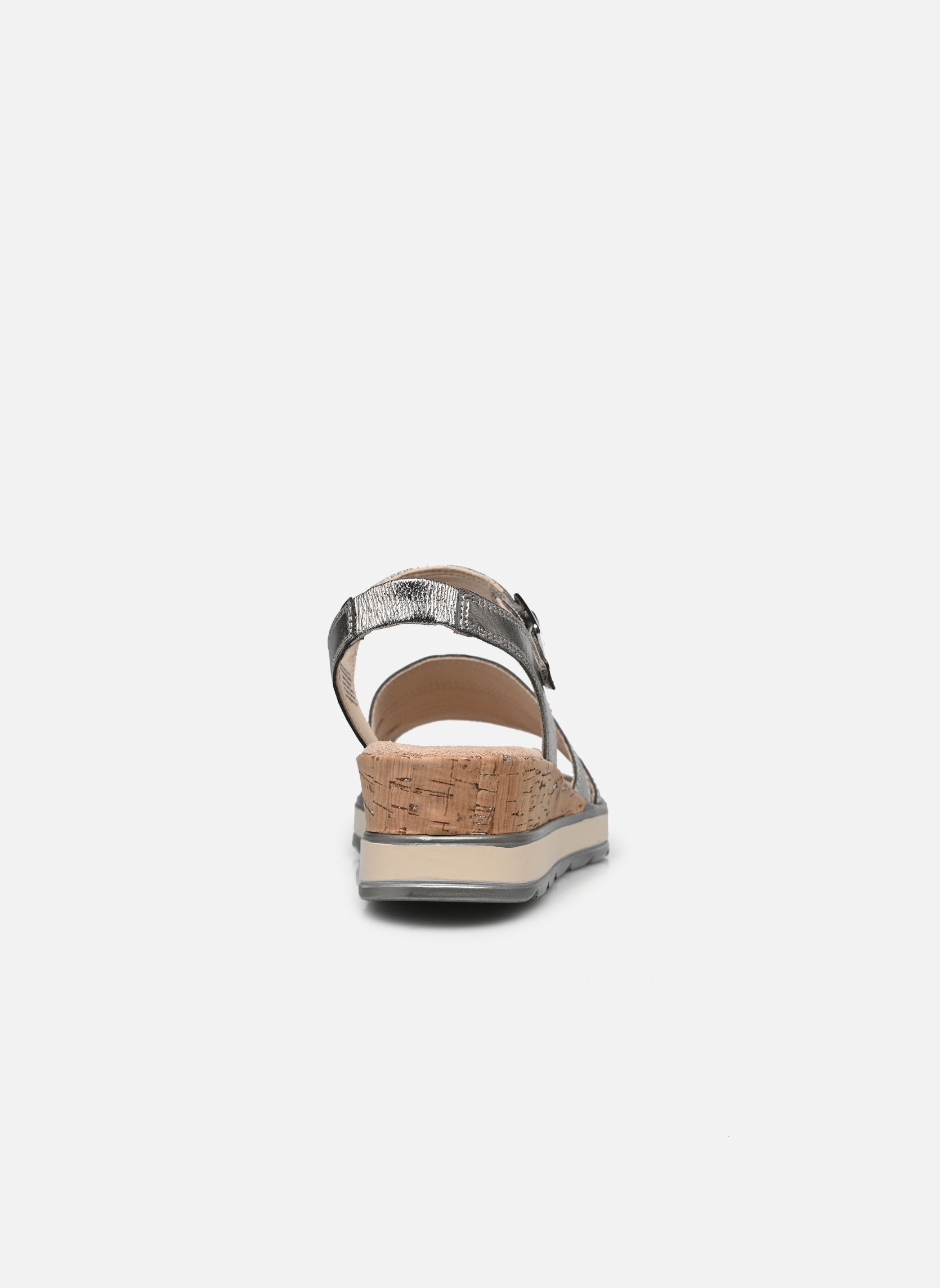 Sandali con zeppa e plateau 28711-44 N donna argento Caprice Sandali con zeppa e plateau 28711-44 N donna argento STONE METALLIC
