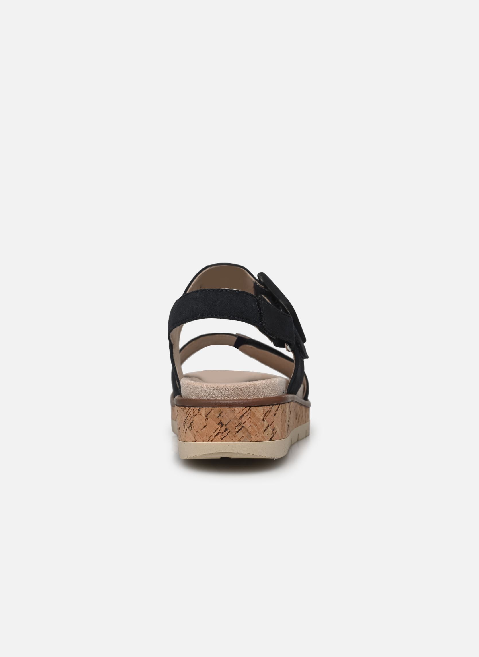 Sandales compensées et plateformes 28714-44 N femme bleu Caprice Sandales compensées et plateformes 28714-44 N femme bleu OCEAN SUEDE