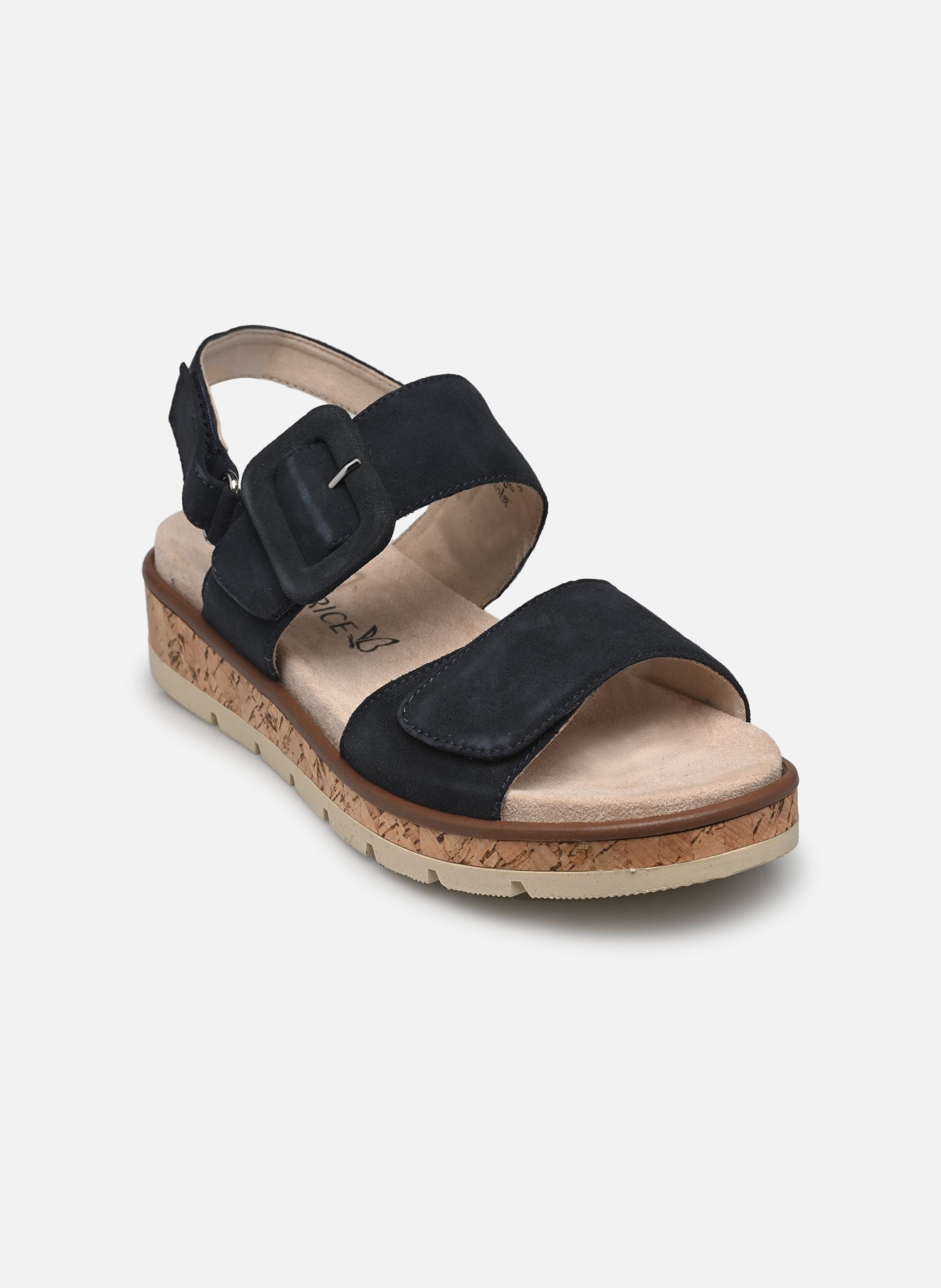 Sandales compensées et plateformes 28714-44 N femme bleu Caprice Sandales compensées et plateformes 28714-44 N femme bleu OCEAN SUEDE