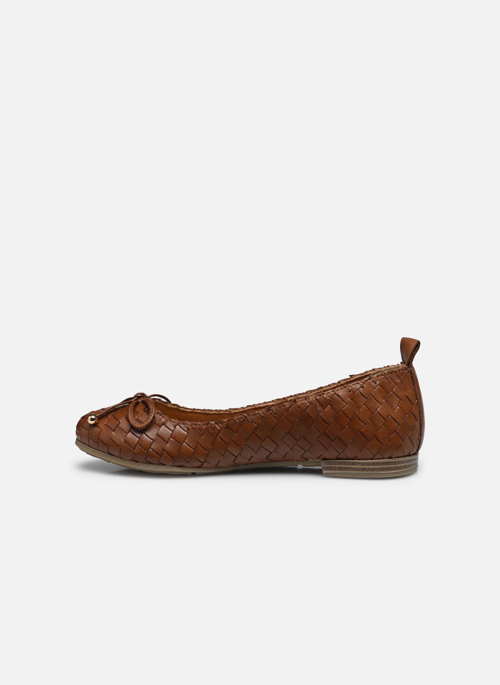 Klassieke ballerina's 22101-44 N dames bruin Marco Tozzi Klassieke ballerina's 22101-44 N dames bruin COGNAC