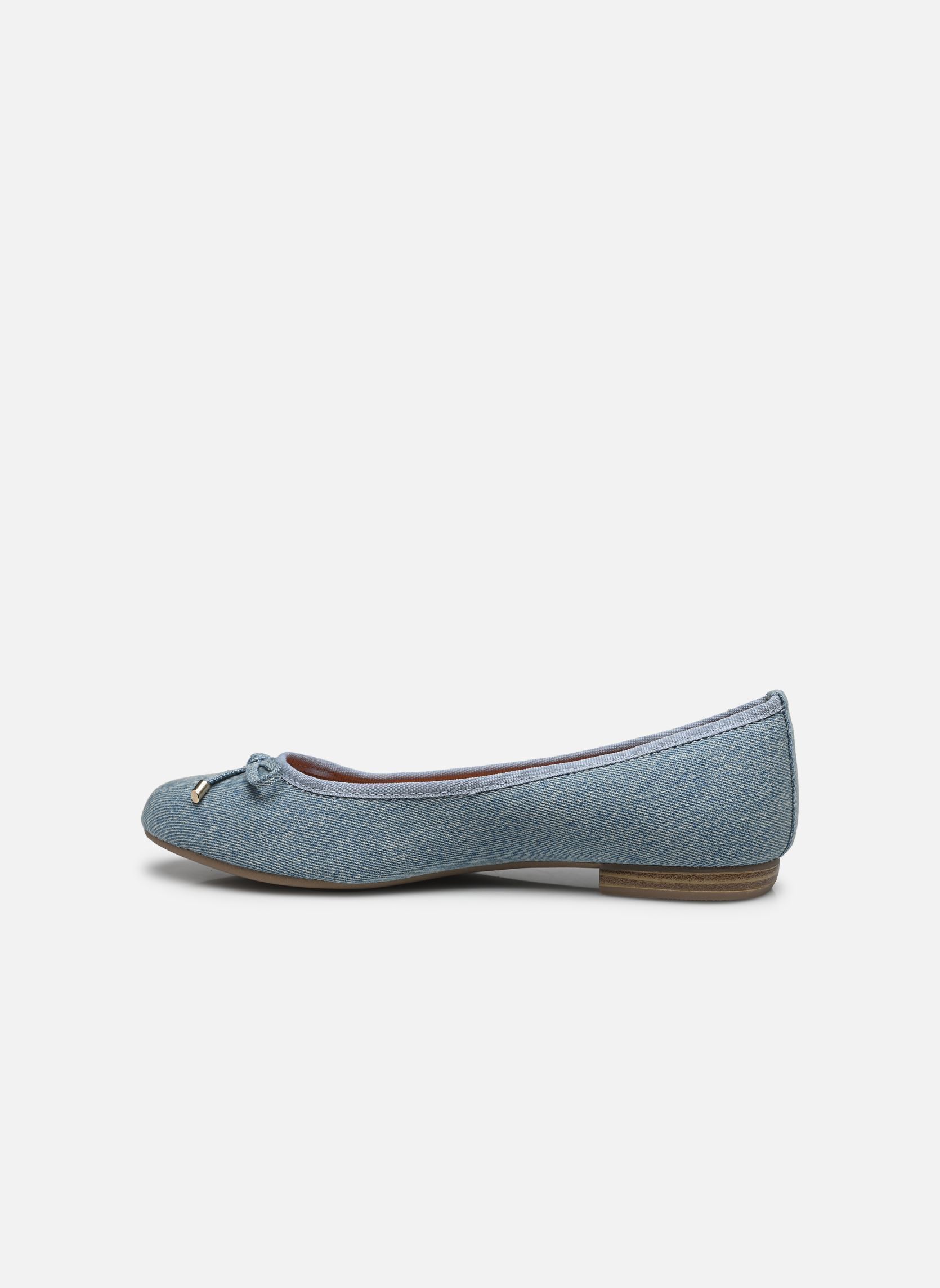 Klassische Ballerinas 22136-42 N damen blau Marco Tozzi Klassische Ballerinas 22136-42 N damen blau LT.BLUE JEANS