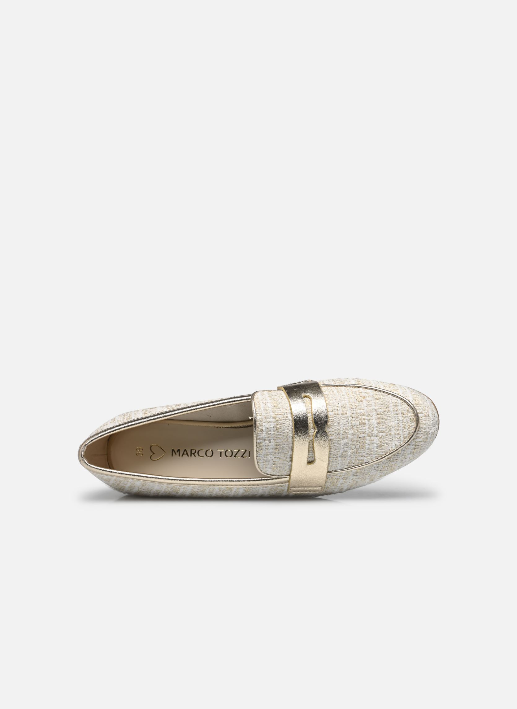 Mocasines 24238-44 N mujer beige Marco Tozzi Mocasines 24238-44 N mujer beige IVORY MULTI