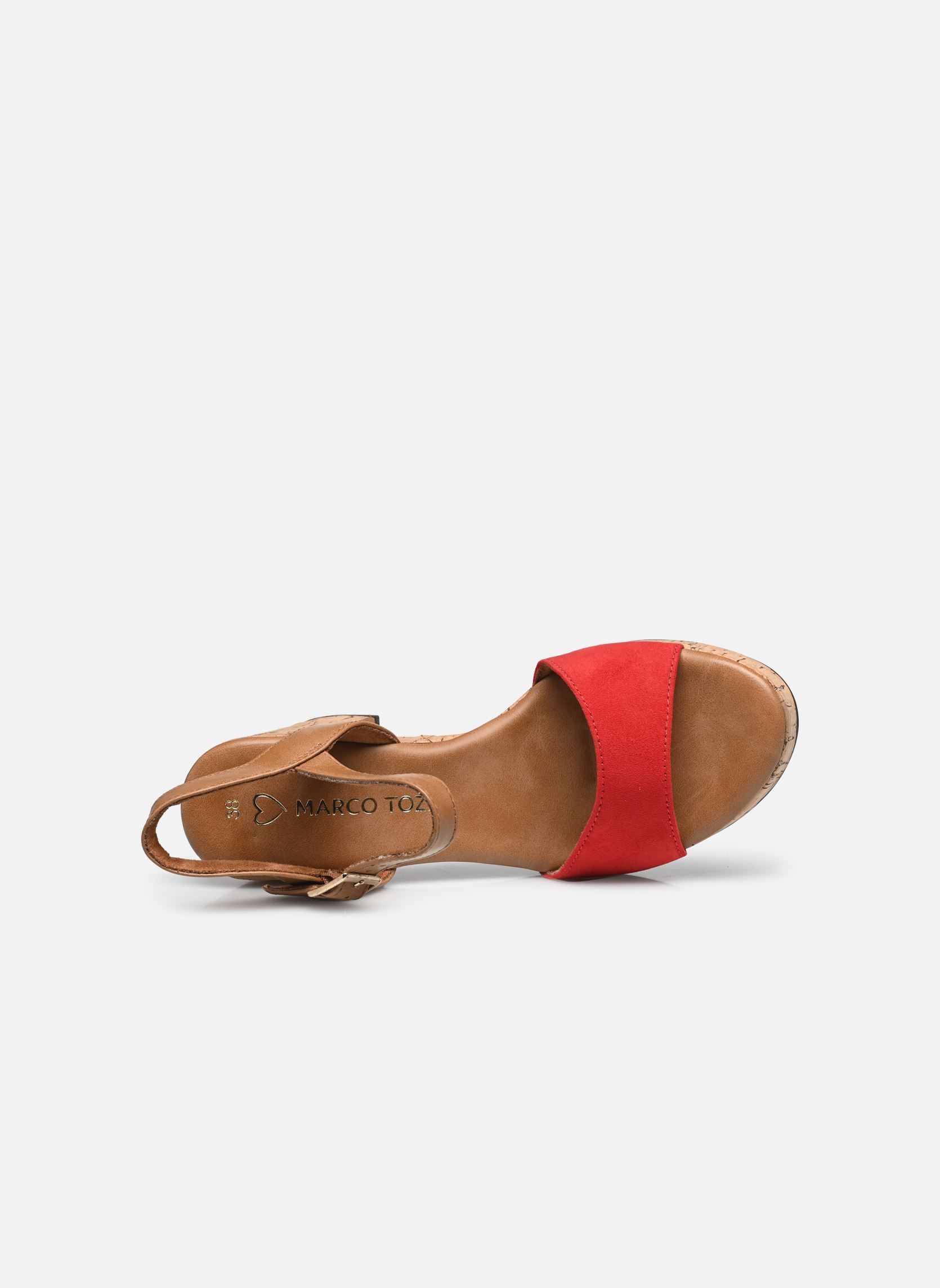 Sandalen 28008-42 N damen rot Marco Tozzi Sandalen 28008-42 N damen rot RED COMB
