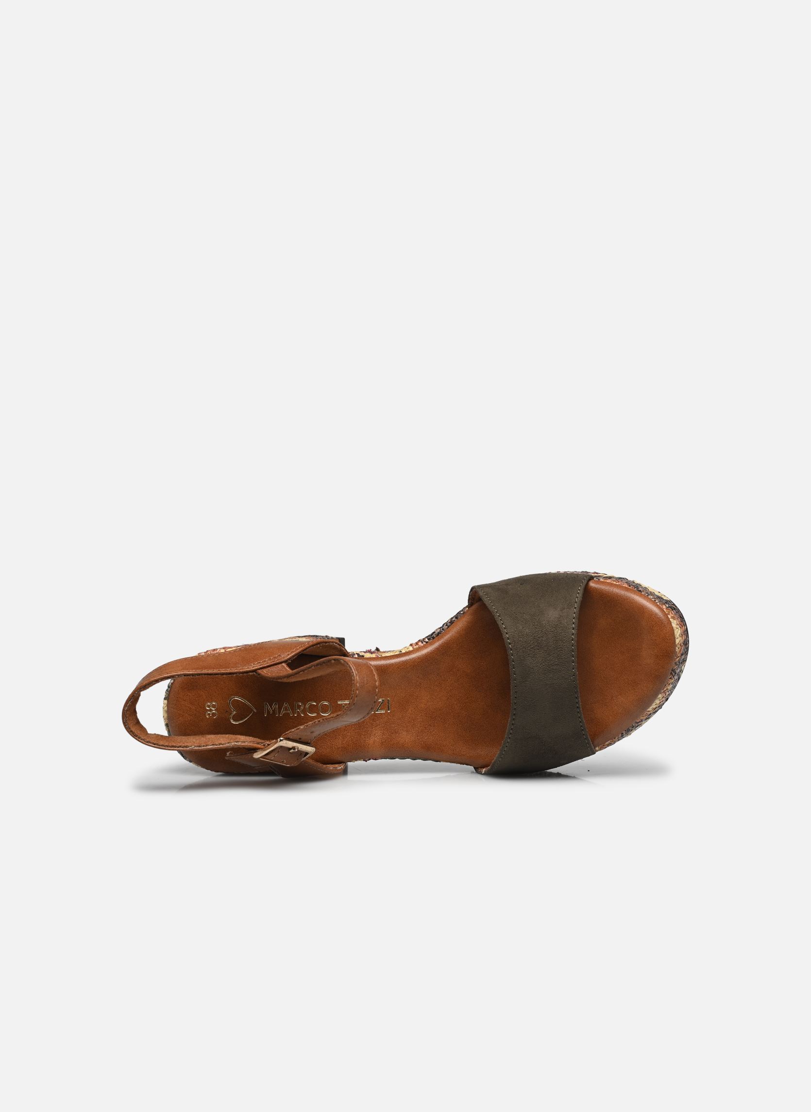 Sandales 28008-42 N femme vert Marco Tozzi Sandales 28008-42 N femme vert KHAKI COMB
