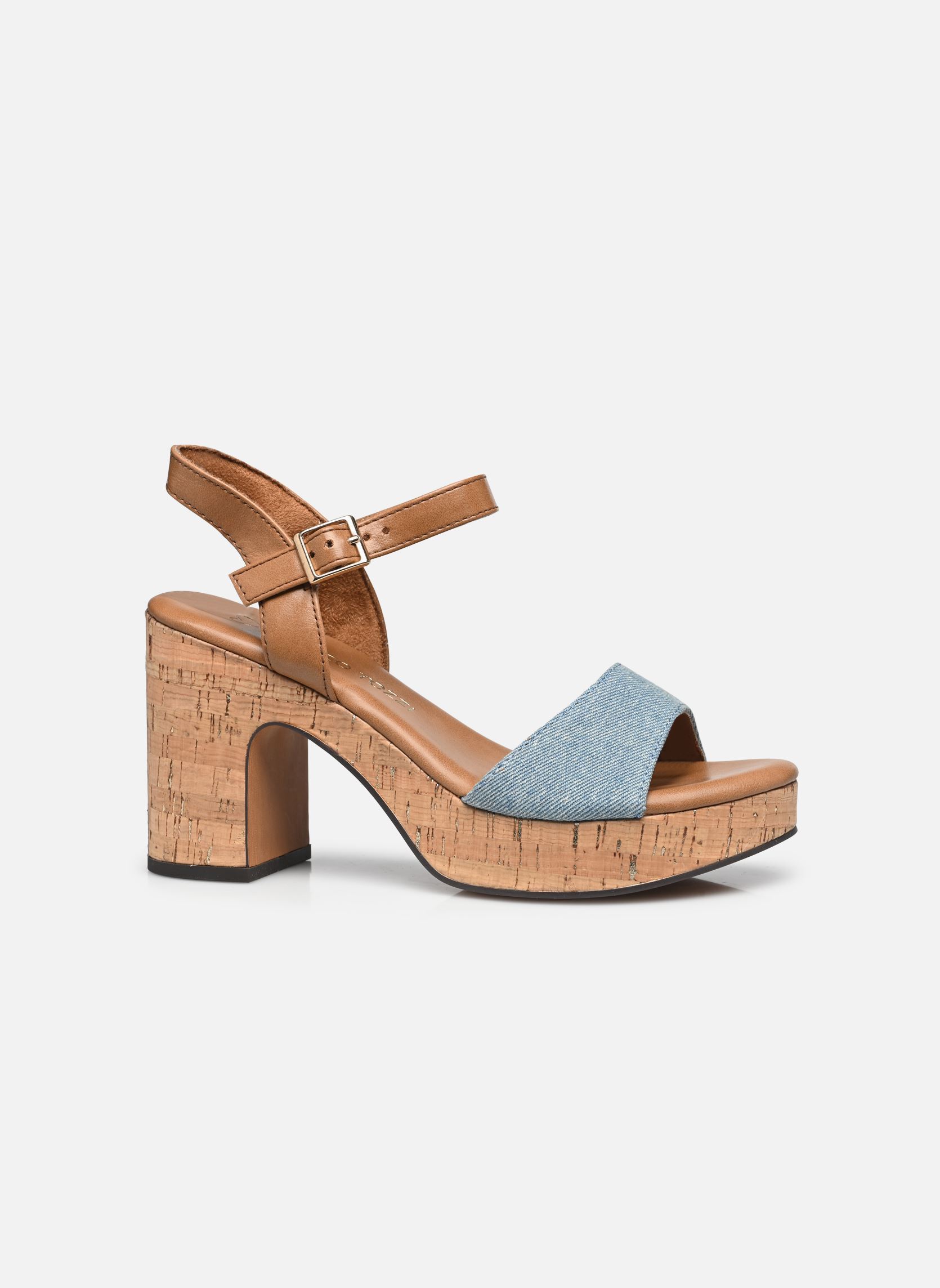 Sandalen 28008-42 N dames blauw Marco Tozzi Sandalen 28008-42 N dames blauw JEANS COMB
