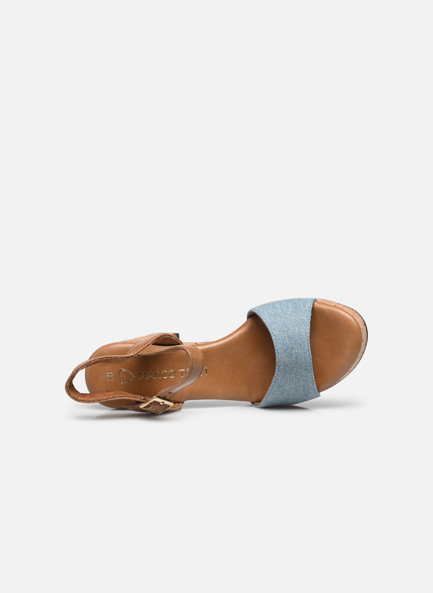 Sandalen 28008-42 N dames blauw Marco Tozzi Sandalen 28008-42 N dames blauw JEANS COMB
