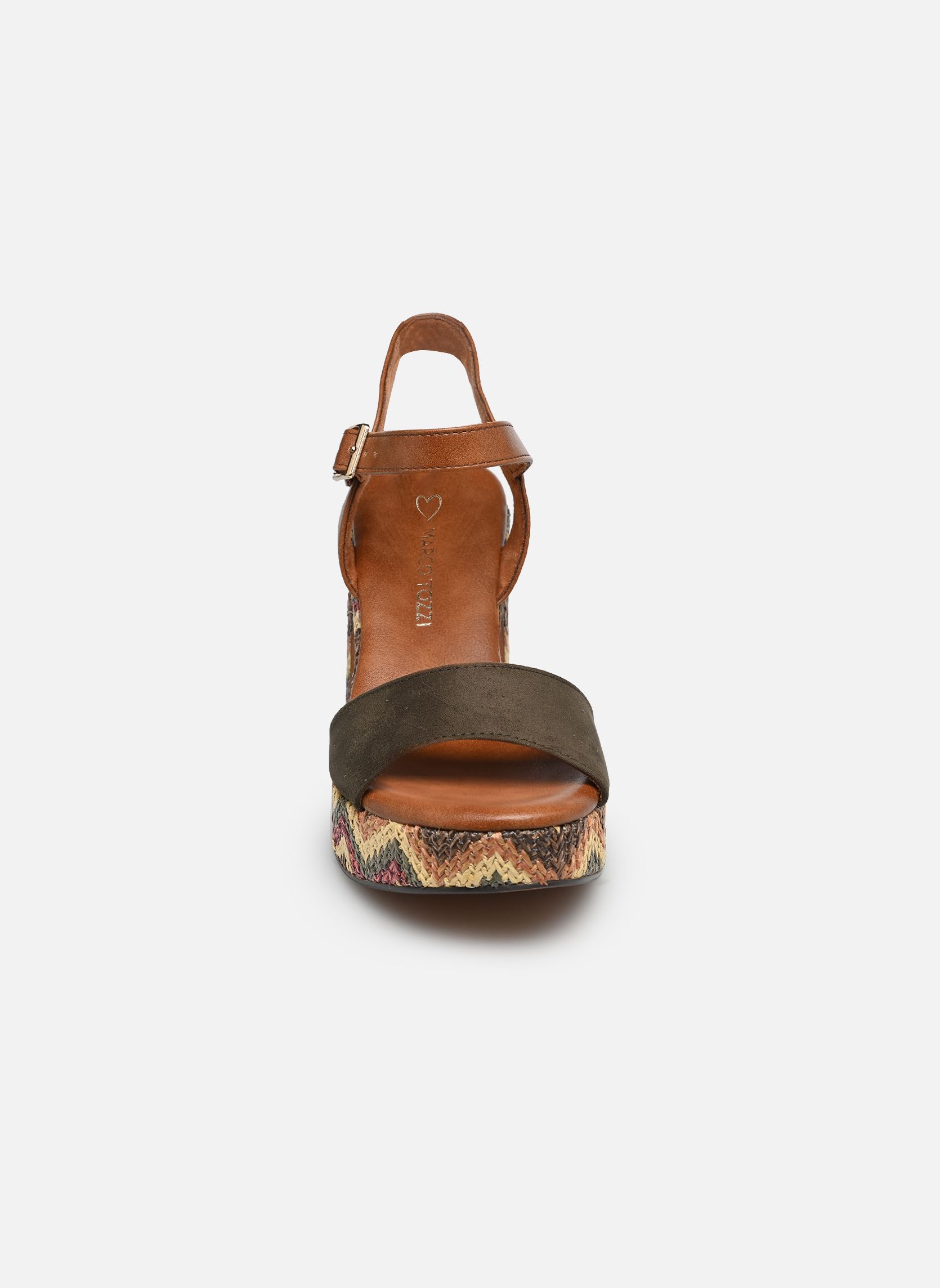 Sandali 28008-42 N donna verde Marco Tozzi Sandali 28008-42 N donna verde KHAKI COMB N
