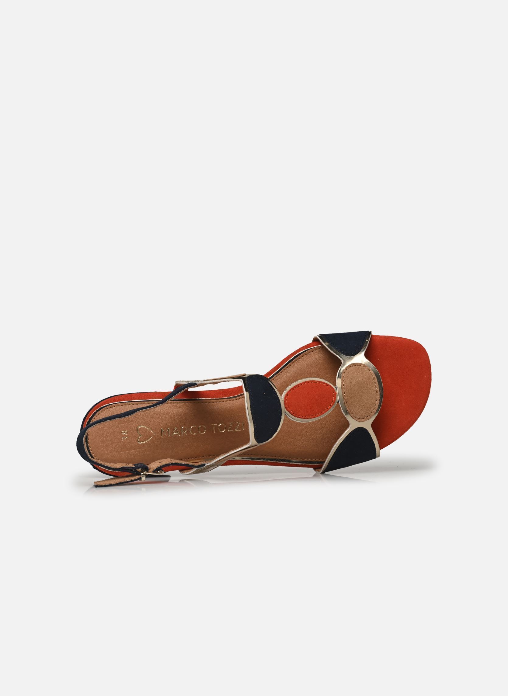 Sandalen 28230-42 N damen mehrfarbig Marco Tozzi Sandalen 28230-42 N damen mehrfarbig NAVY COMB