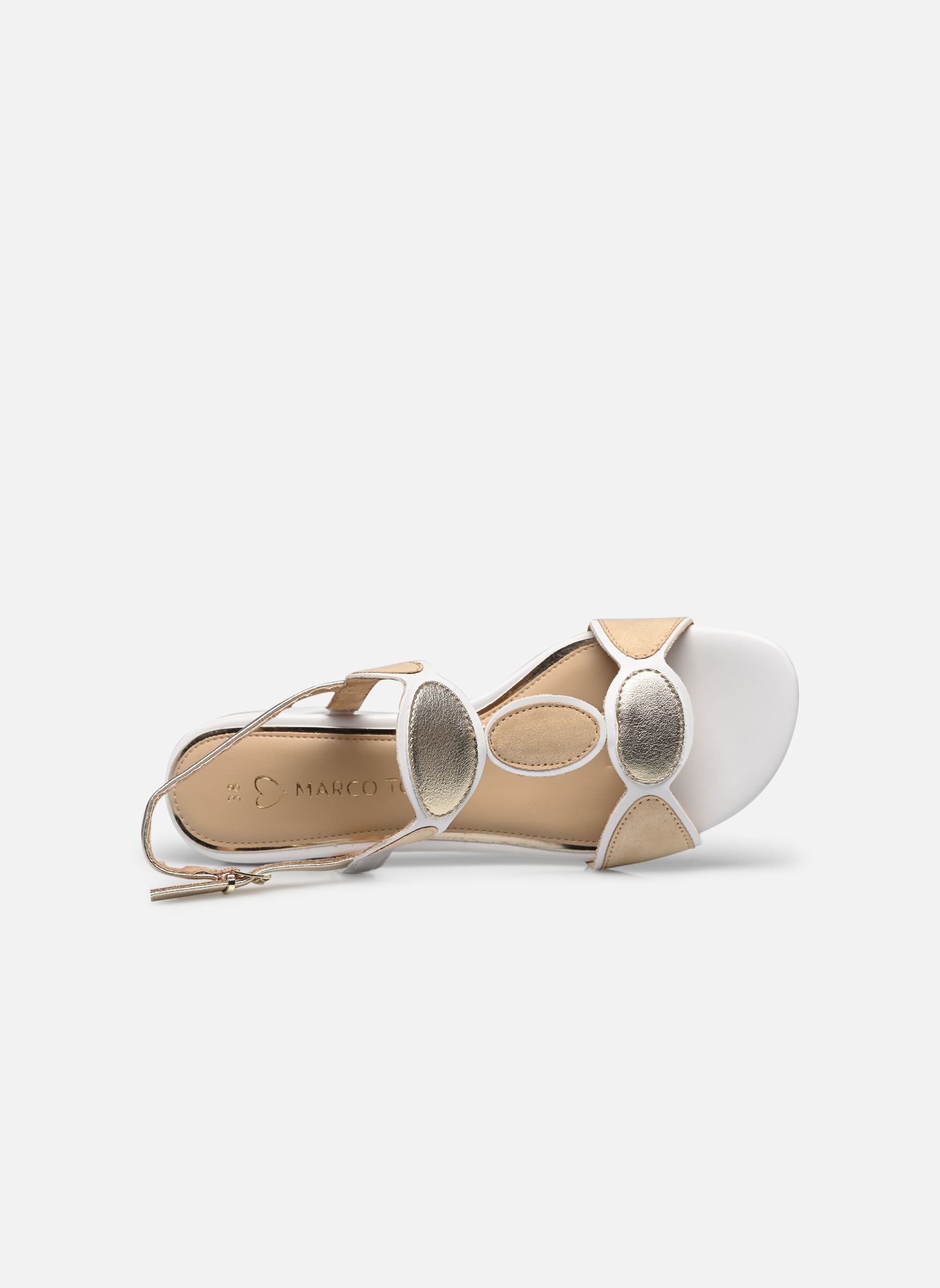 Sandalen 28231-44 N damen weiß Marco Tozzi Sandalen 28231-44 N damen weiß WHITE COMB