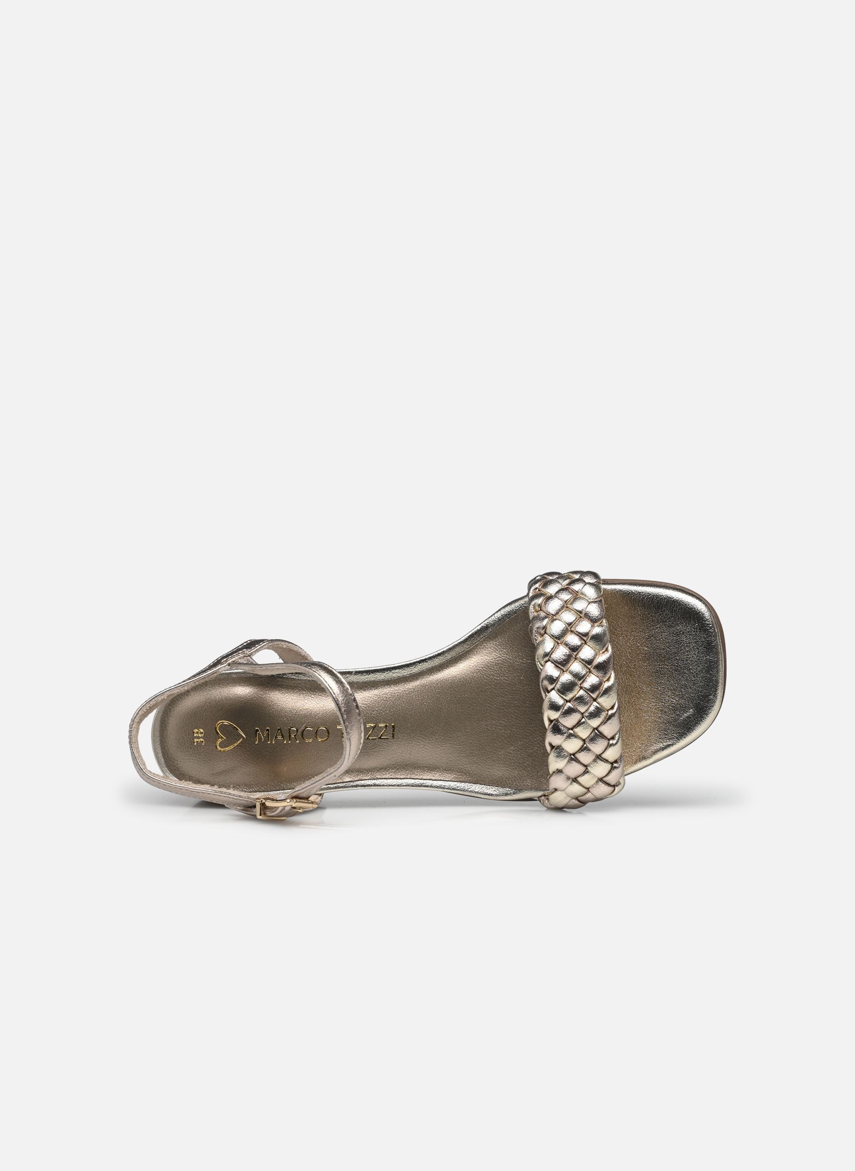 Sandalen 28390-44 N dames goud en brons Marco Tozzi Sandalen 28390-44 N dames goud en brons PLATINUM COMB