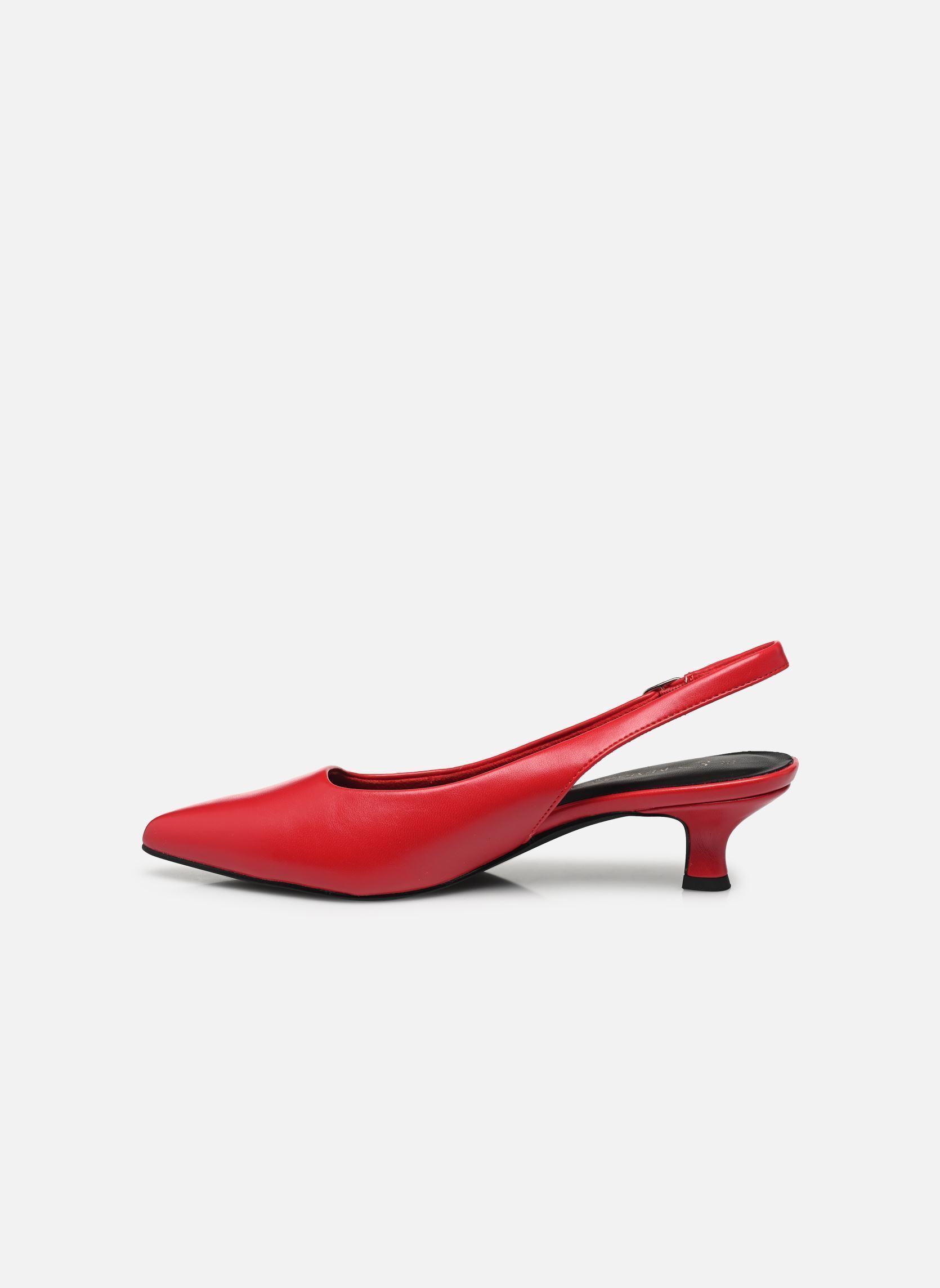 Slingback pumps 29500-44 N dames rood Marco Tozzi Slingback pumps 29500-44 N dames rood RED