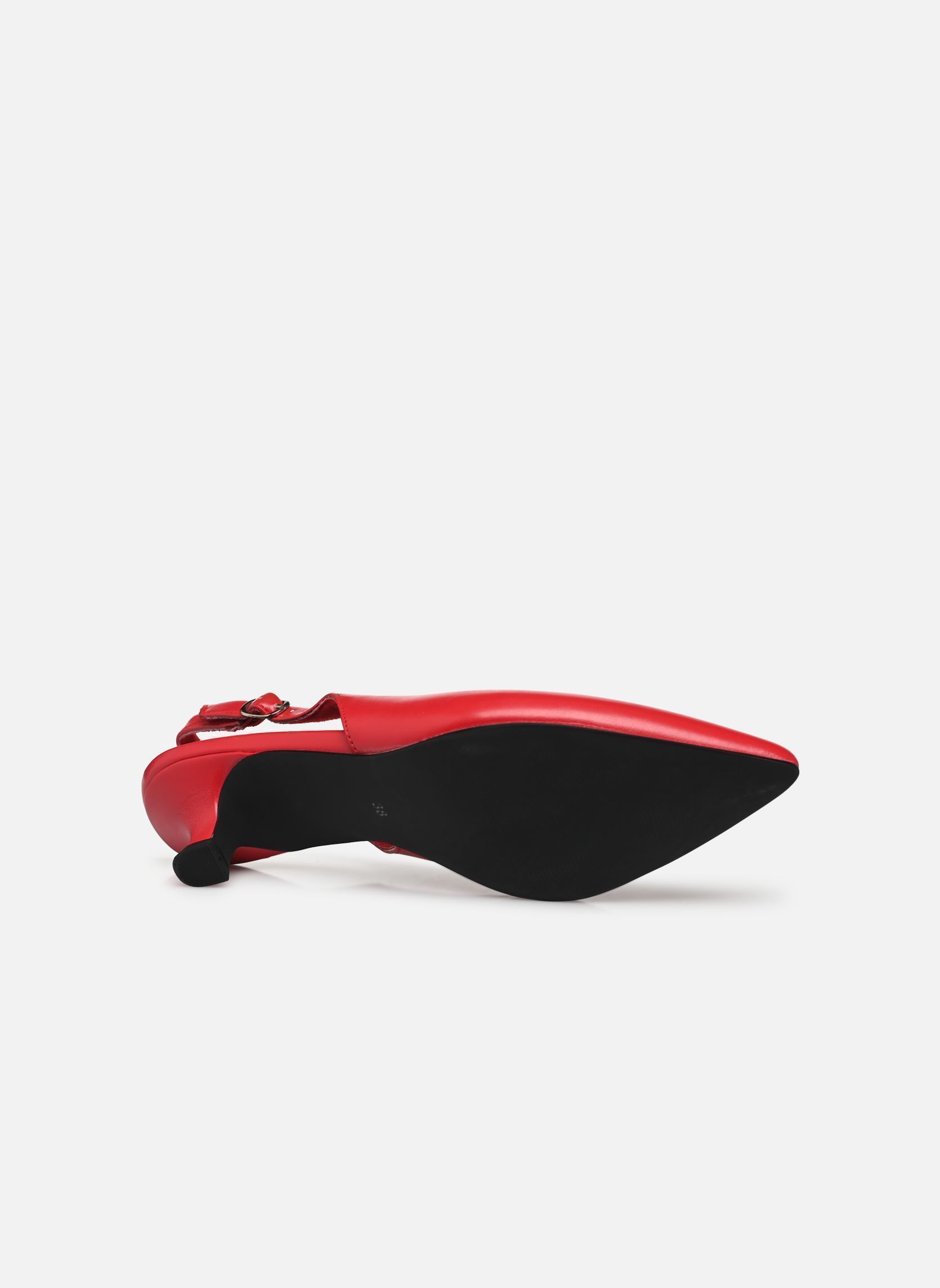 Slingback pumps 29500-44 N dames rood Marco Tozzi Slingback pumps 29500-44 N dames rood RED