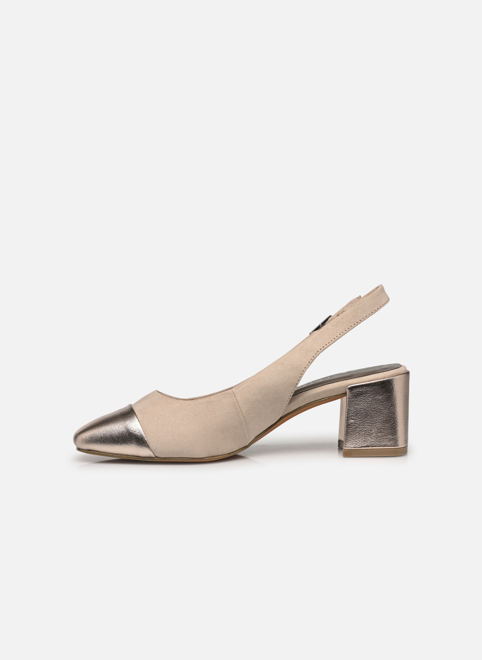 Slingback pumps 29610-42 N dames beige Marco Tozzi Slingback pumps 29610-42 N dames beige DUNE COMB