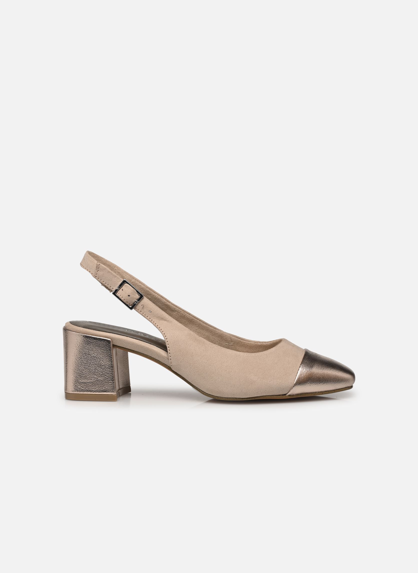 Slingback pumps 29610-42 N dames beige Marco Tozzi Slingback pumps 29610-42 N dames beige DUNE COMB