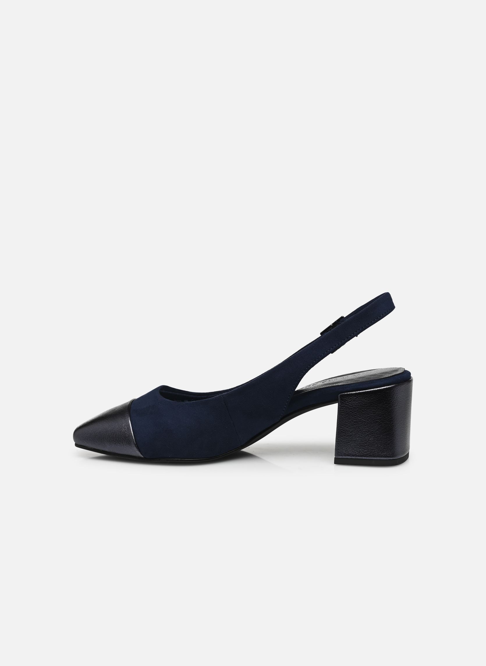 Pumps mit Riemchen 29610-42 N damen blau Marco Tozzi Pumps mit Riemchen 29610-42 N damen blau NAVY COMB